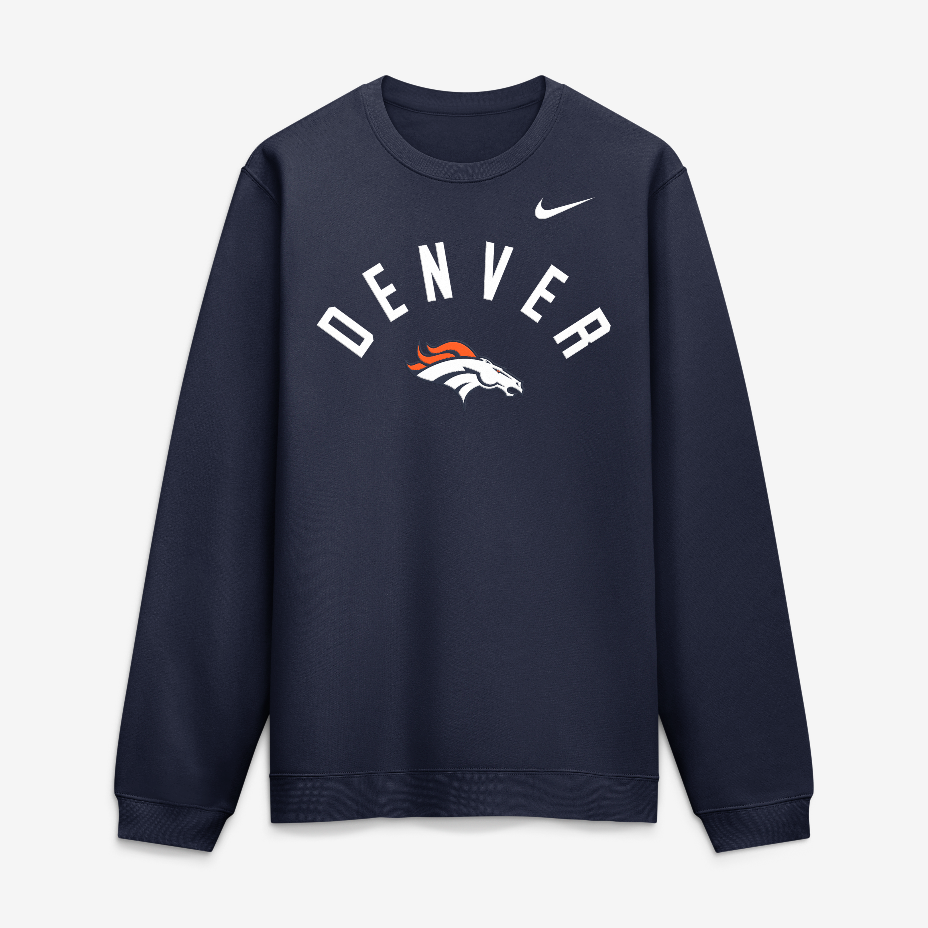 Sweat-shirt Nike Primetime Club Denver Broncos bleu marine pour homme
