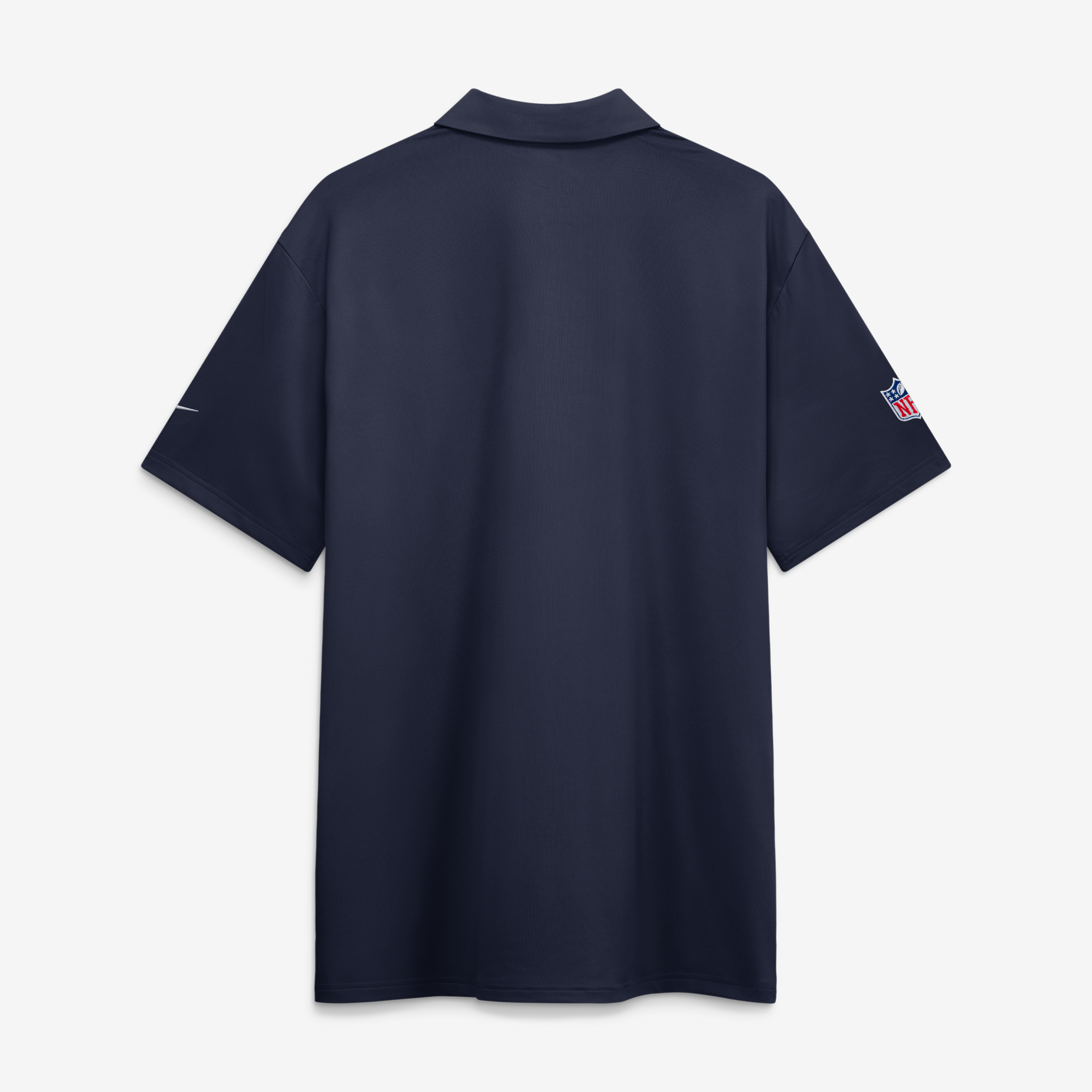 Men's Nike Navy Denver Broncos Sideline Powerful Blocking Dri-FIT Tour Polo