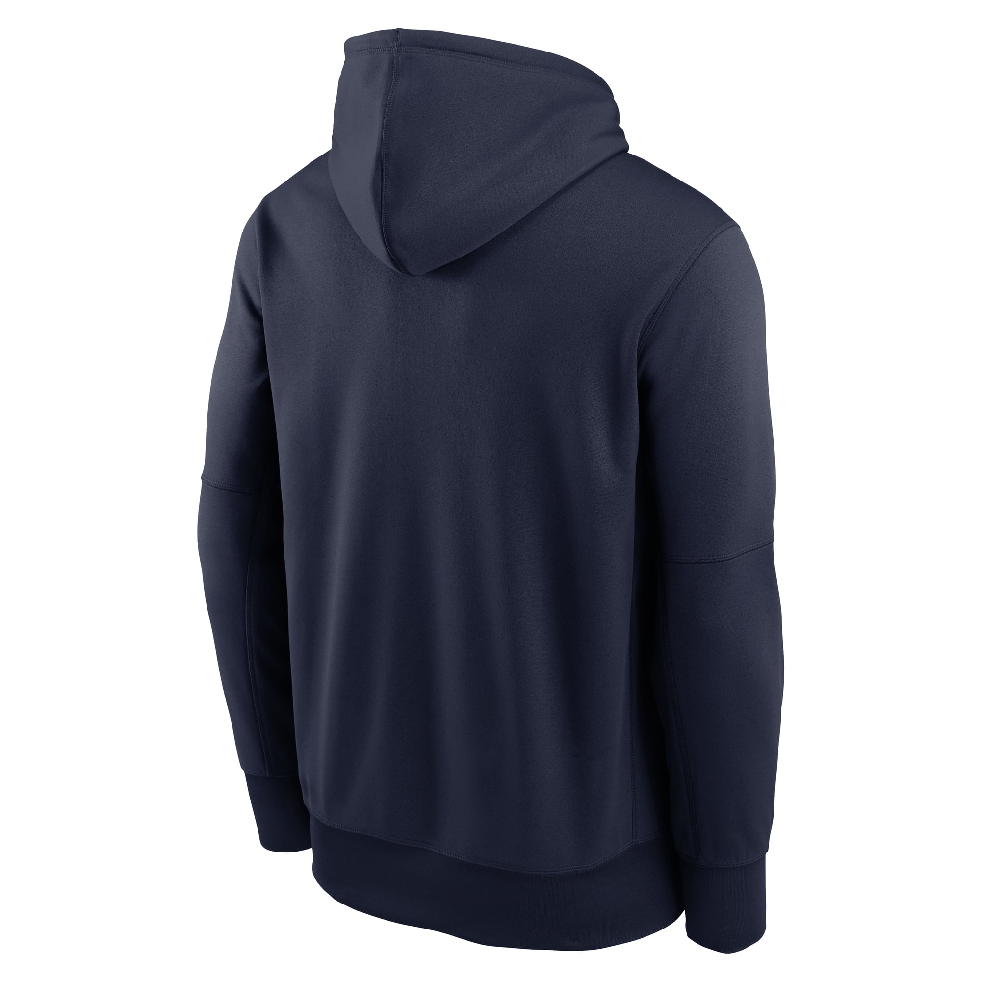 Men's Nike Navy Denver Broncos Toss Sweep Therma Hoodie
