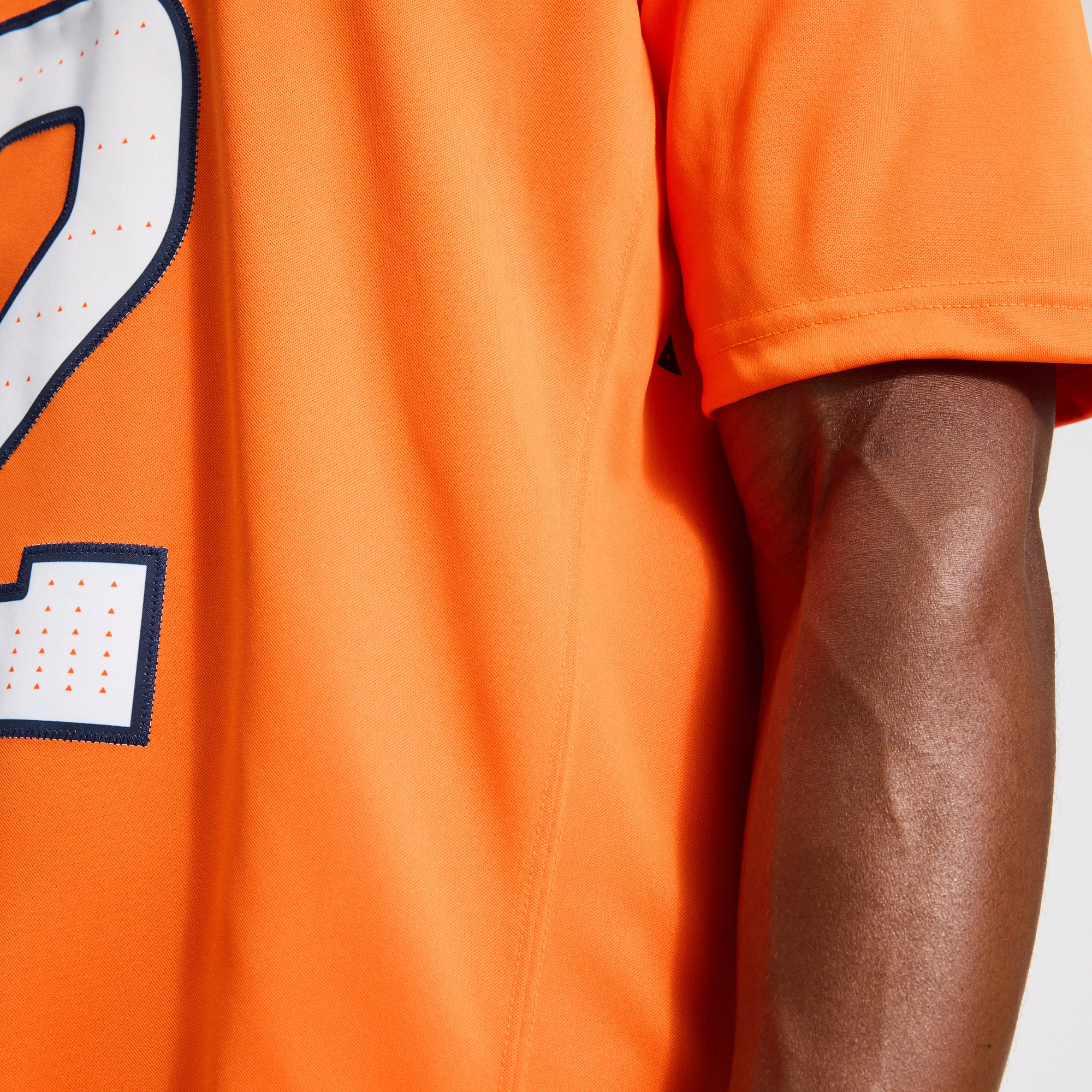 Men's Nike Patrick Surtain II Orange Denver Broncos Team Vapor F.U.S.E. Stitched Limited Jersey