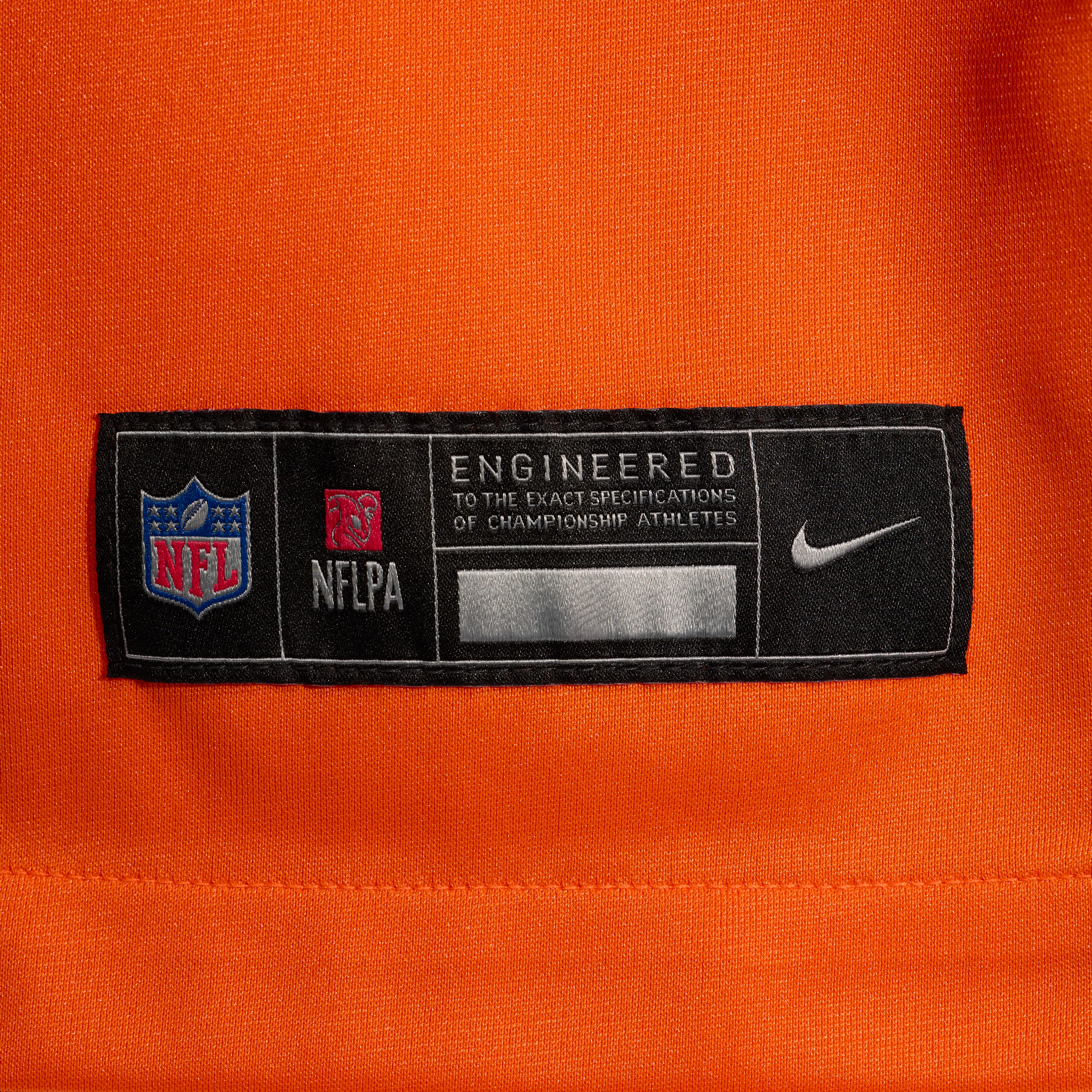 Maillot de match Nike RJ Harvey orange des Broncos Denver pour homme