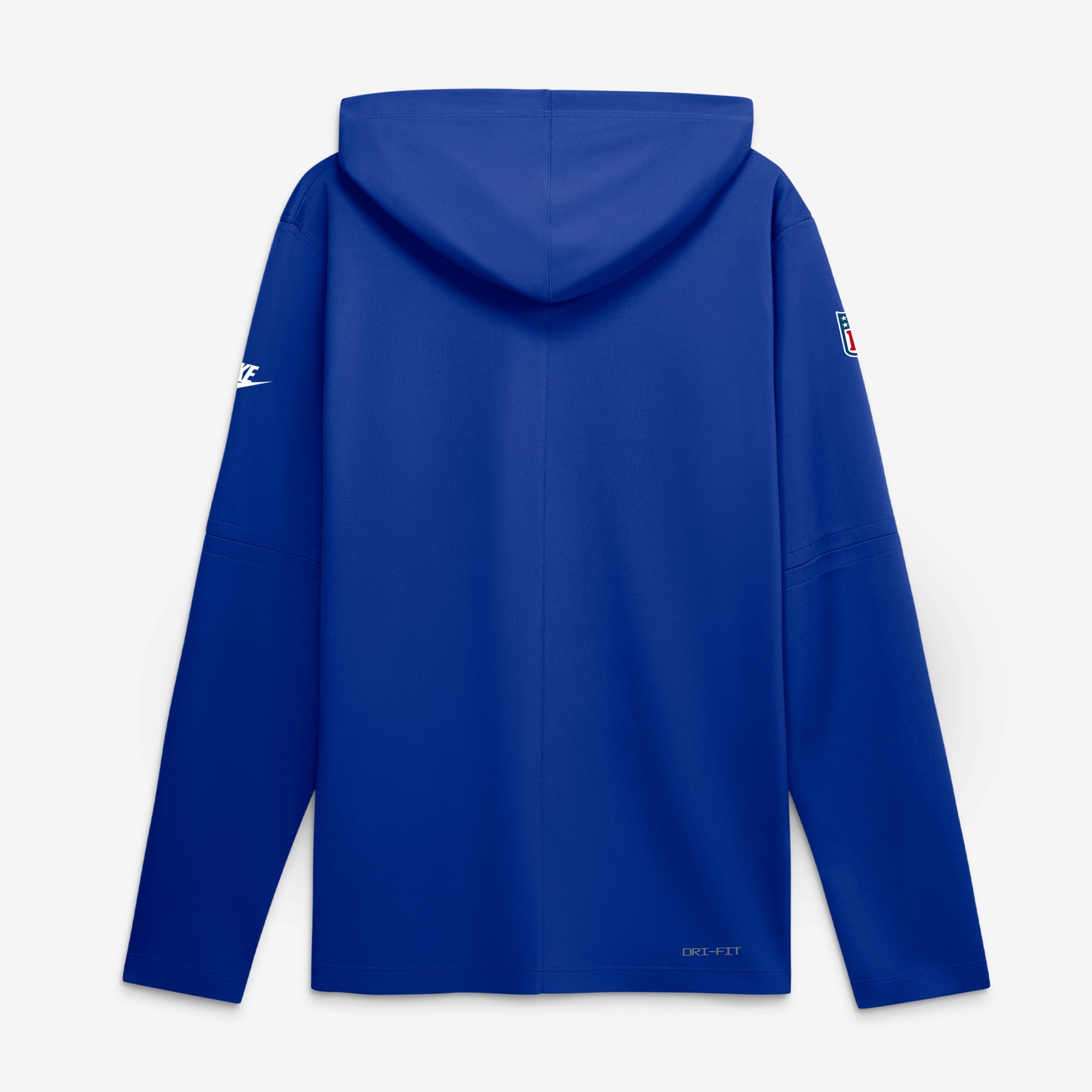 Men's Nike Royal Denver Broncos Sideline Alternate Lightweight Long Sleeve Hooded Dri-FIT T-Shirt