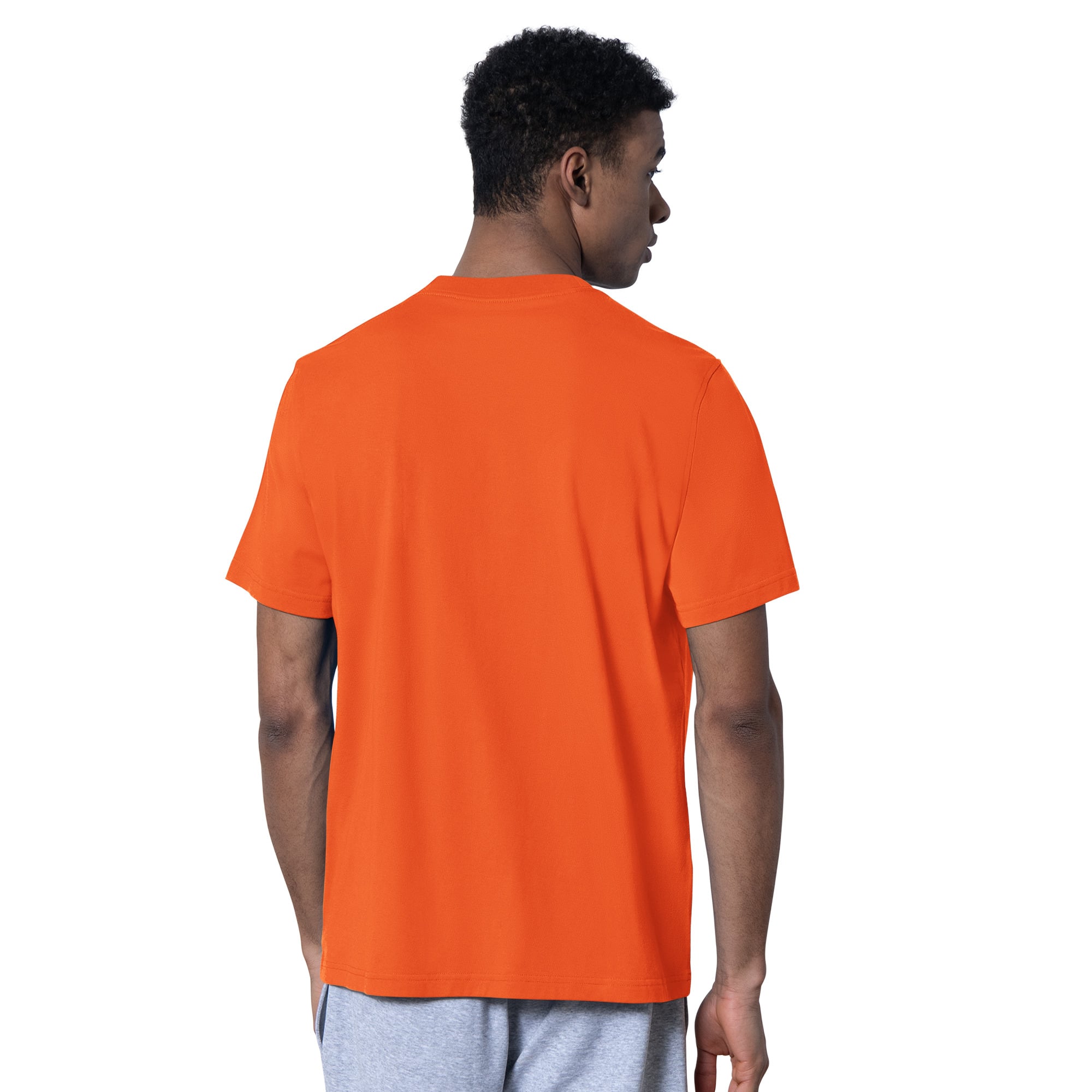 Ensemble t-shirt et sweat à capuche Starter orange Denver Broncos pour homme