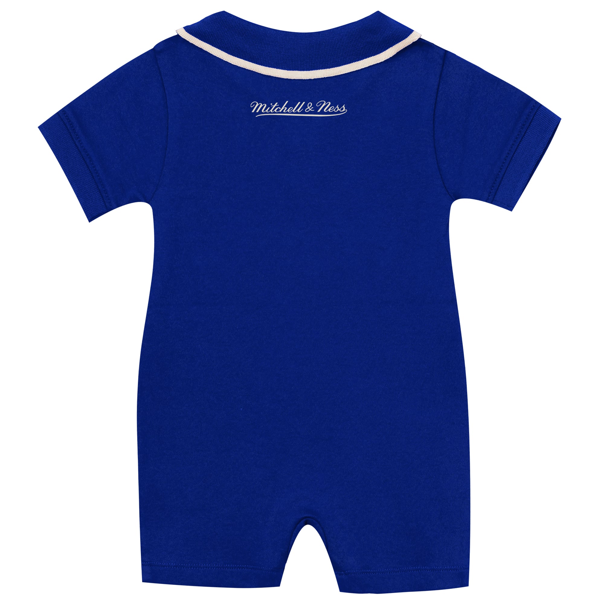 Newborn & Infant Mitchell Ness Royal Denver Broncos Retro Roots Rugby Romper