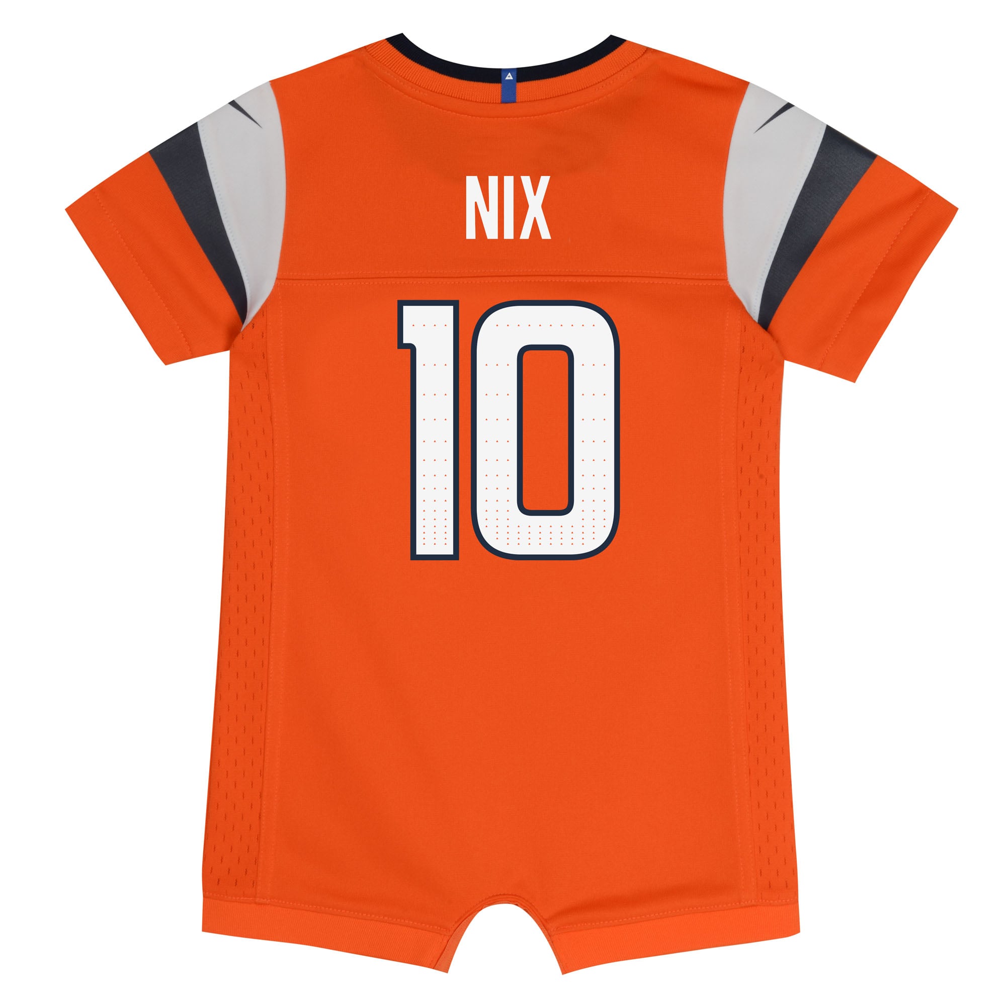 Combinaison Nike Bo Nix orange Denver Broncos pour nouveau-né