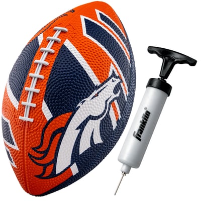 Denver Broncos NFL Mini Rubber Football