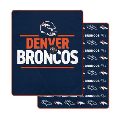 Denver Broncos Pegasus Campaign Double-Sided 60" x 70" Ultra Cozy Blanket