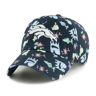 Denver Broncos '47 Preschool Space Critter Clean Up Adjustable Hat - Navy