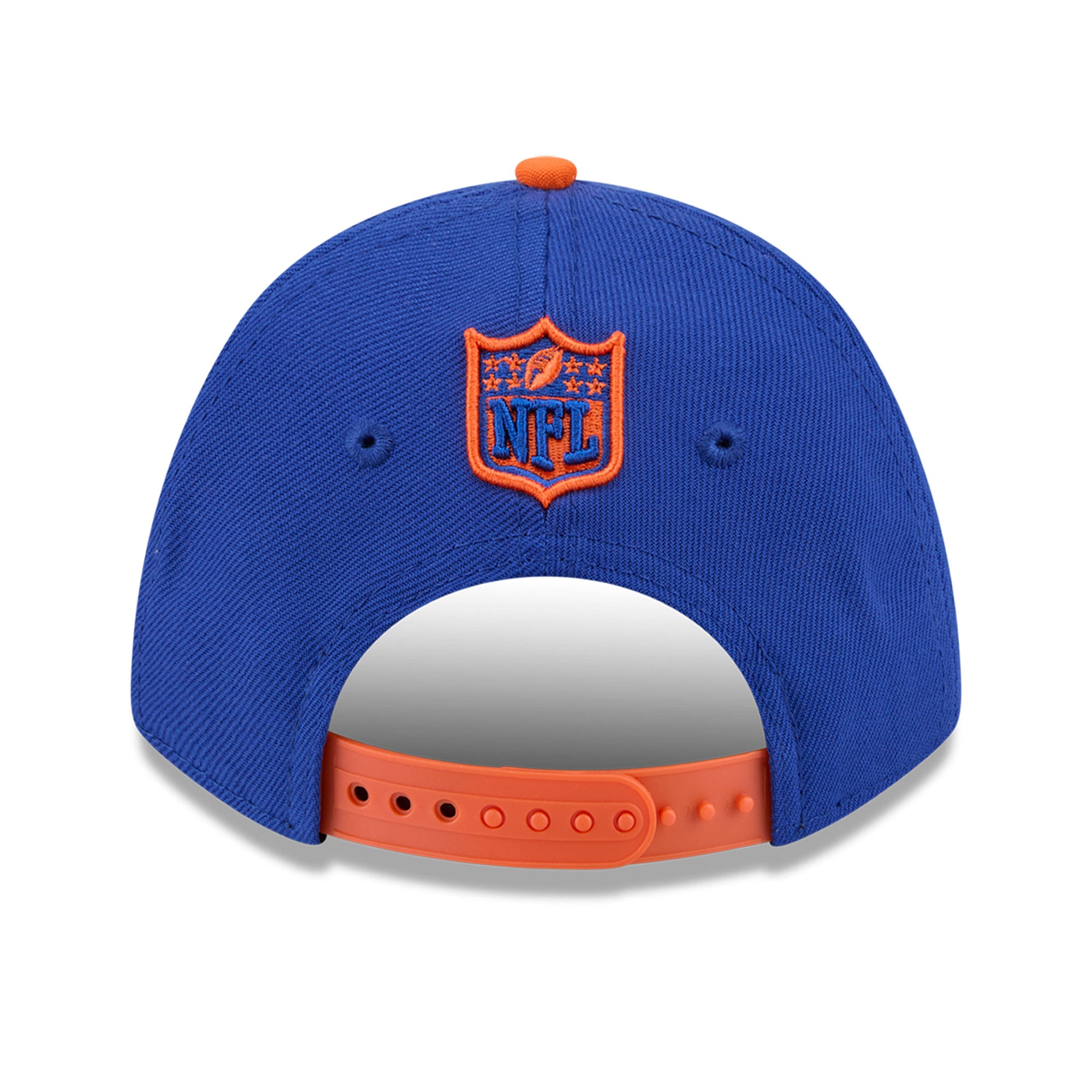 Casquette ajustable New Era bleue Denver Broncos Cartoon 9FORTY M-Crown A-Frame pour enfants d'âge préscolaire