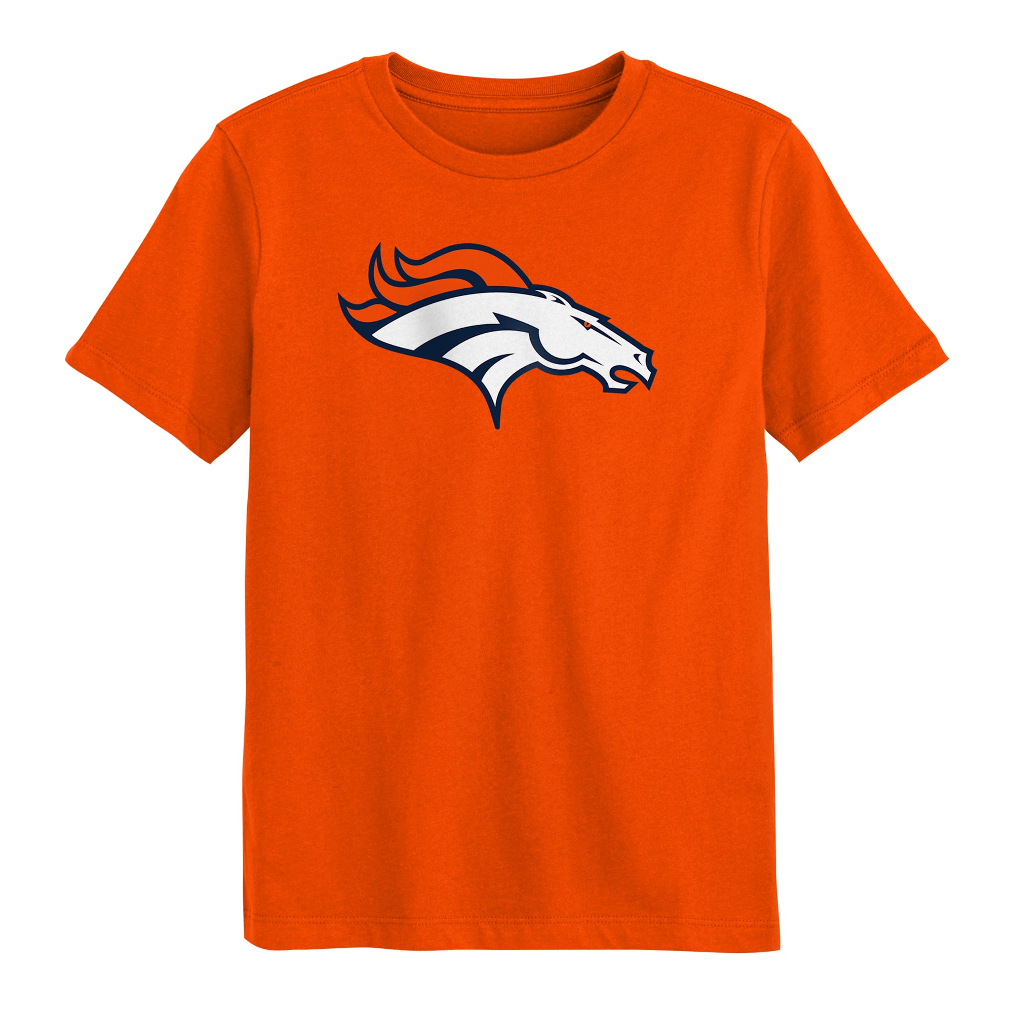 Preschool Outerstuff Brilliant Orange Denver Broncos Primary Logo T-Shirt