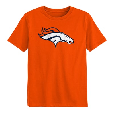 Denver Broncos Outerstuff Preschool Primary Logo T-Shirt - Brilliant Orange