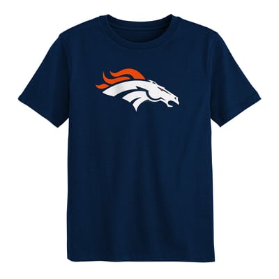  Denver Broncos Outerstuff Preschool Primary Logo T-Shirt - Navy