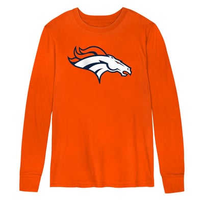 Denver Broncos Outerstuff Preschool Primary Logo Long Sleeve T-Shirt - Orange