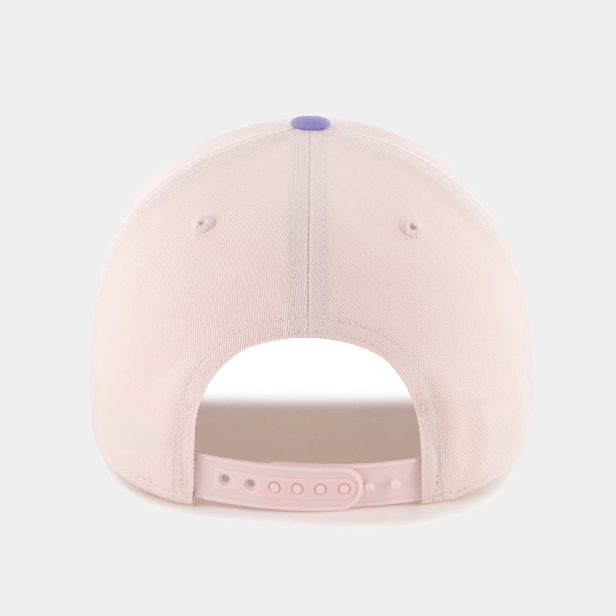 Chapeau ajustable Denver Broncos Friendship Clean Up pour tout-petit, rose clair/violet clair, numéro 47