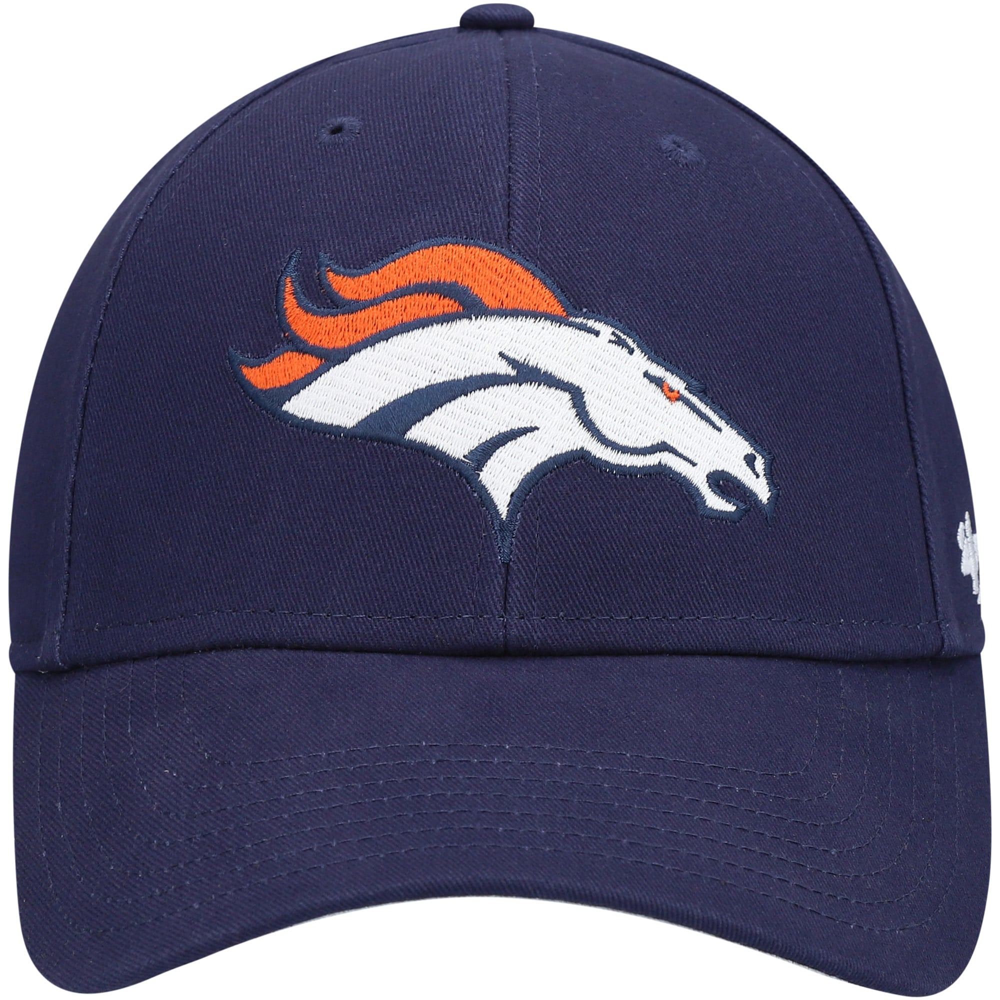 Casquette ajustable basique MVP Denver Broncos bleu marine pour tout-petit, modèle 47