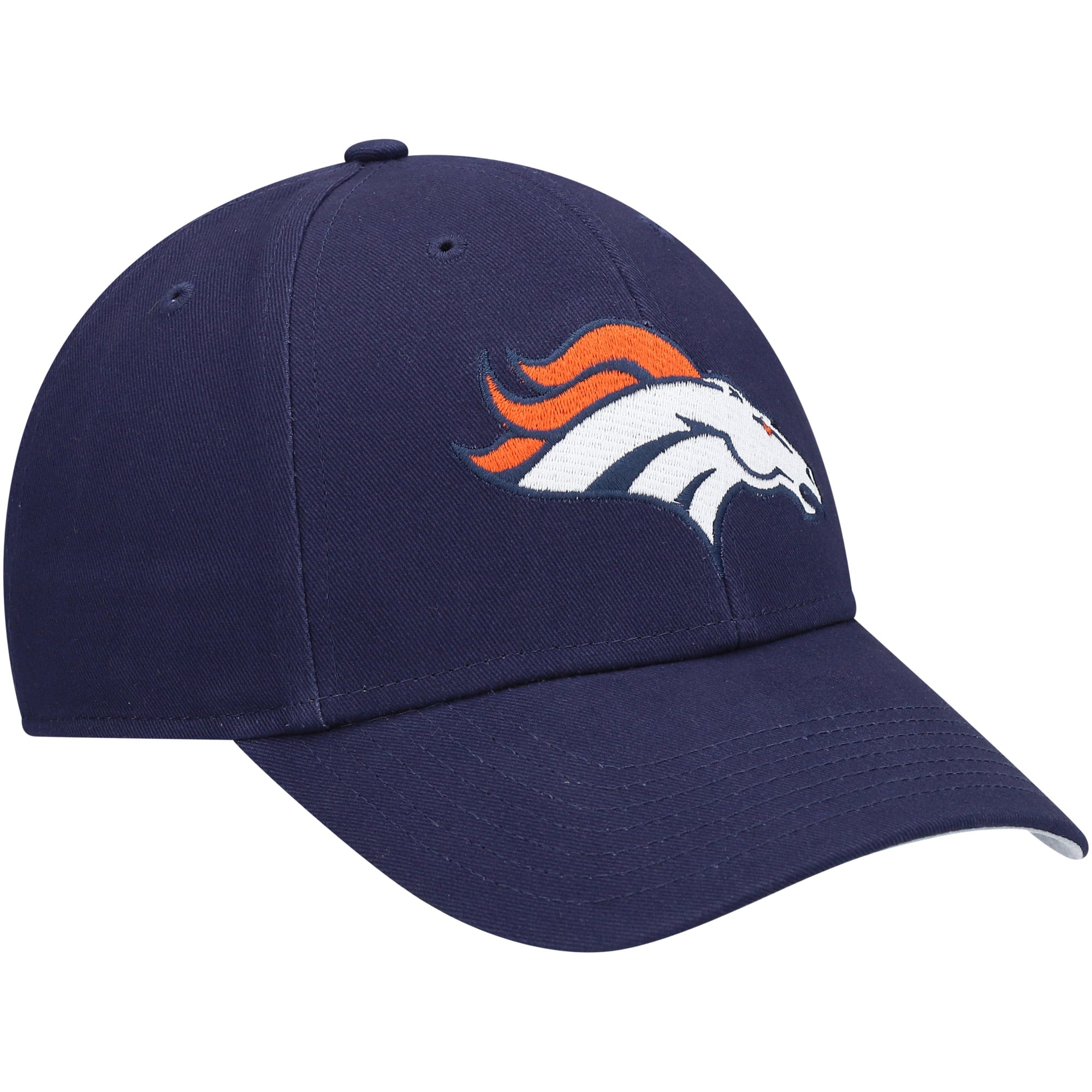 Casquette ajustable basique MVP Denver Broncos bleu marine pour tout-petit, modèle 47