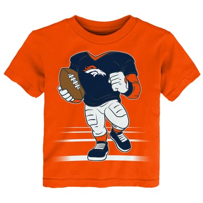  Denver Broncos Outerstuff Toddler Game Fit T-Shirt - Orange