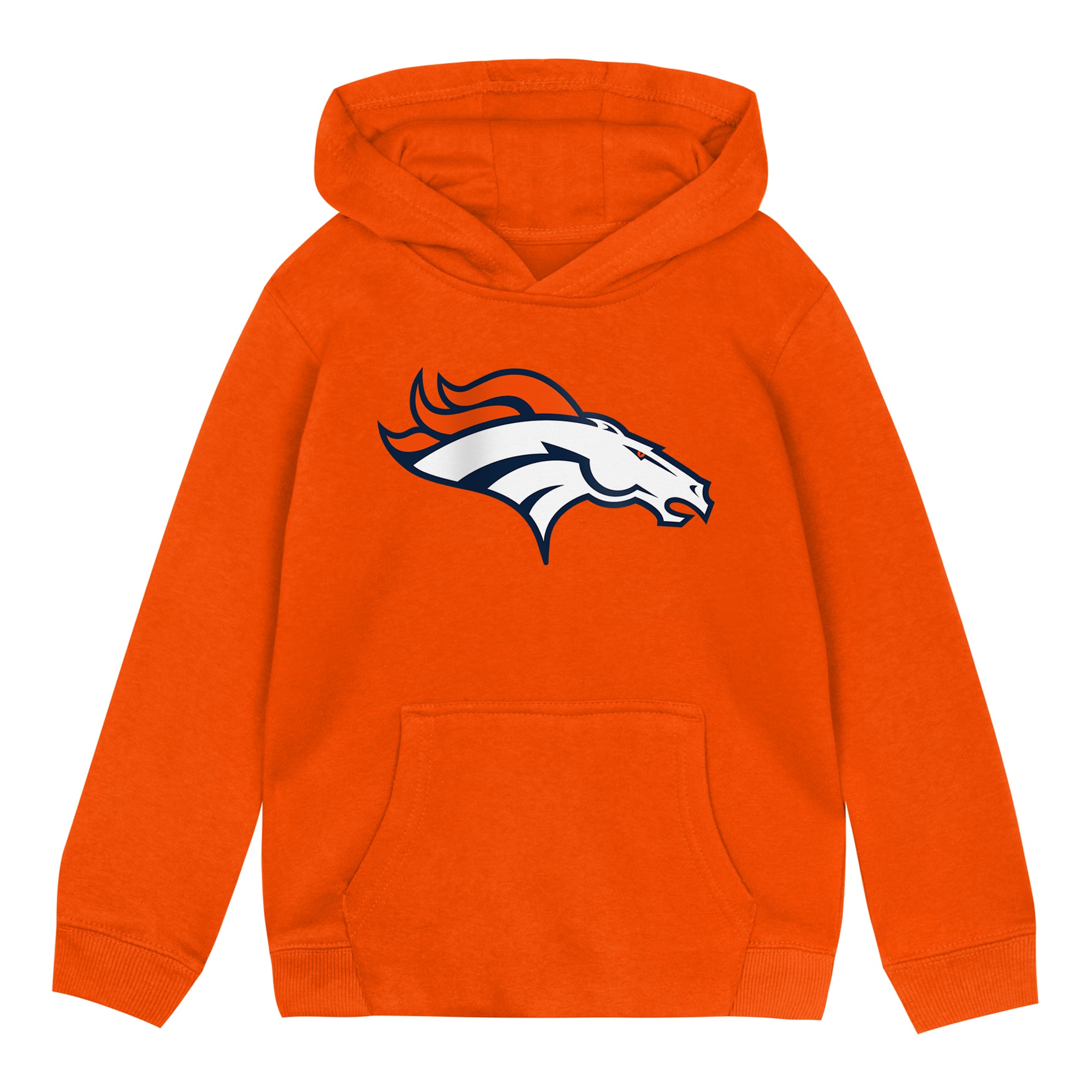 Toddler Outerstuff  Orange Denver Broncos Primary Logo Fleece Hoodie