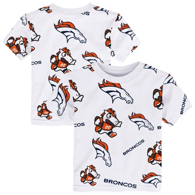 Denver Broncos Outerstuff Toddler Mascot Play T-Shirt - White