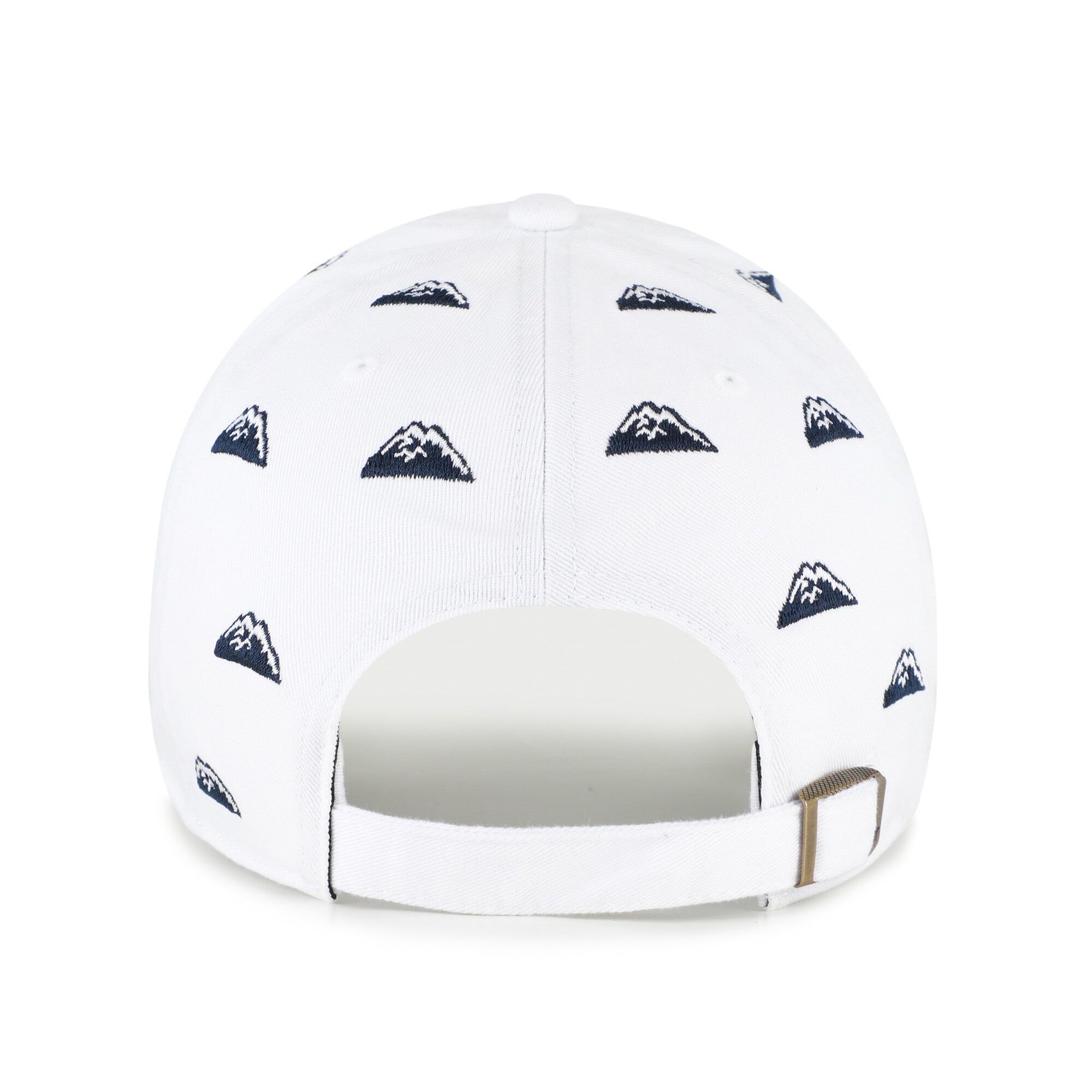 Unisex '47 White Denver Broncos Confetti Clean Up Adjustable Hat