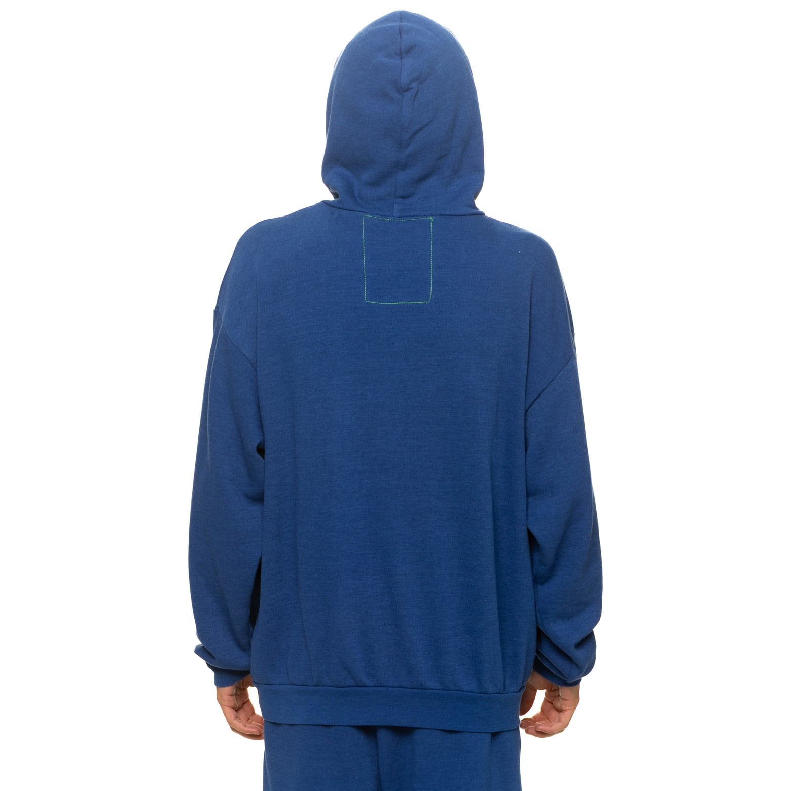 Sweat à capuche unisexe Aviator Nation bleu marine Denver Broncos, coupe décontractée, en mélange de trois matières.