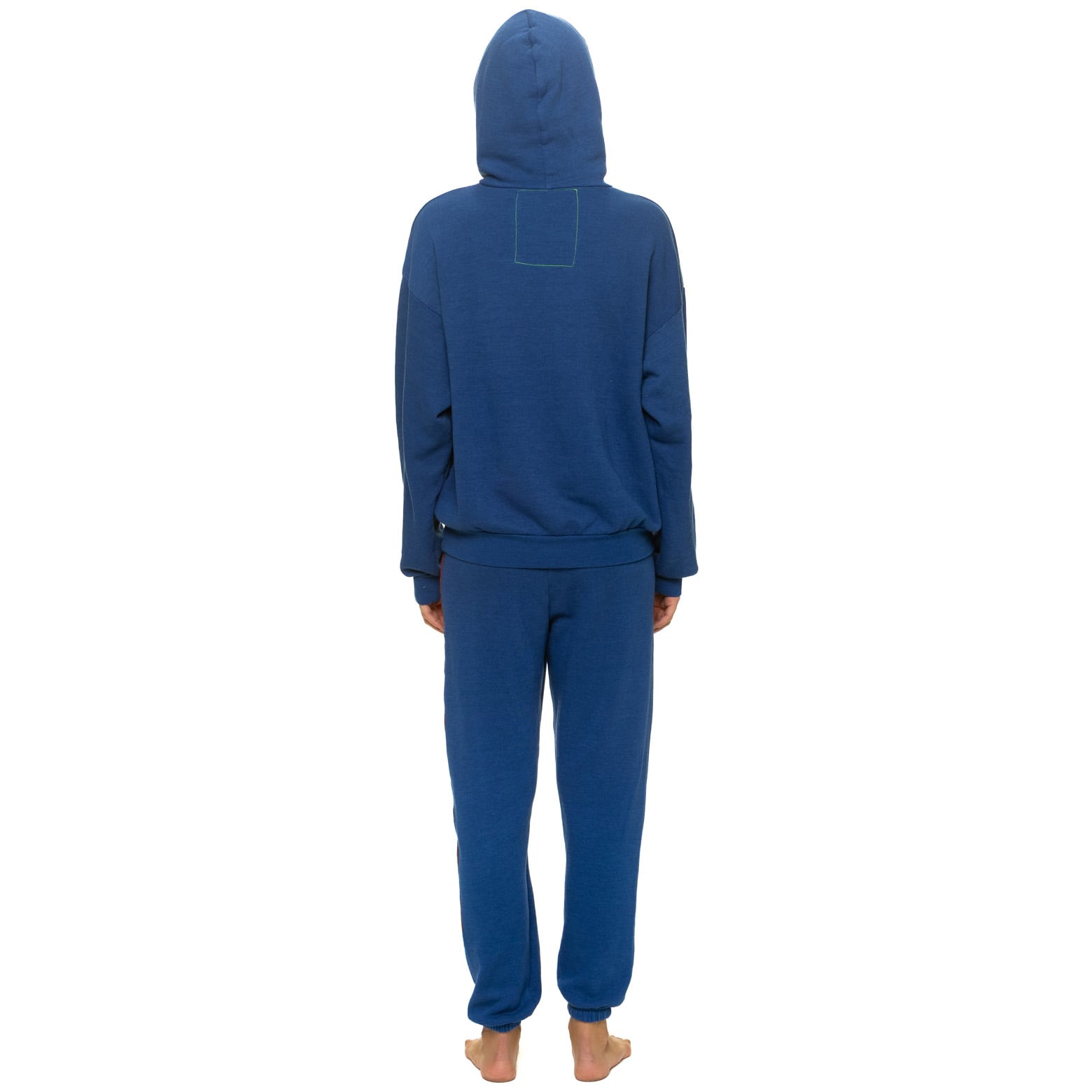 Pantalon de survêtement unisexe Aviator Nation bleu marine Denver Broncos en mélange trois matières