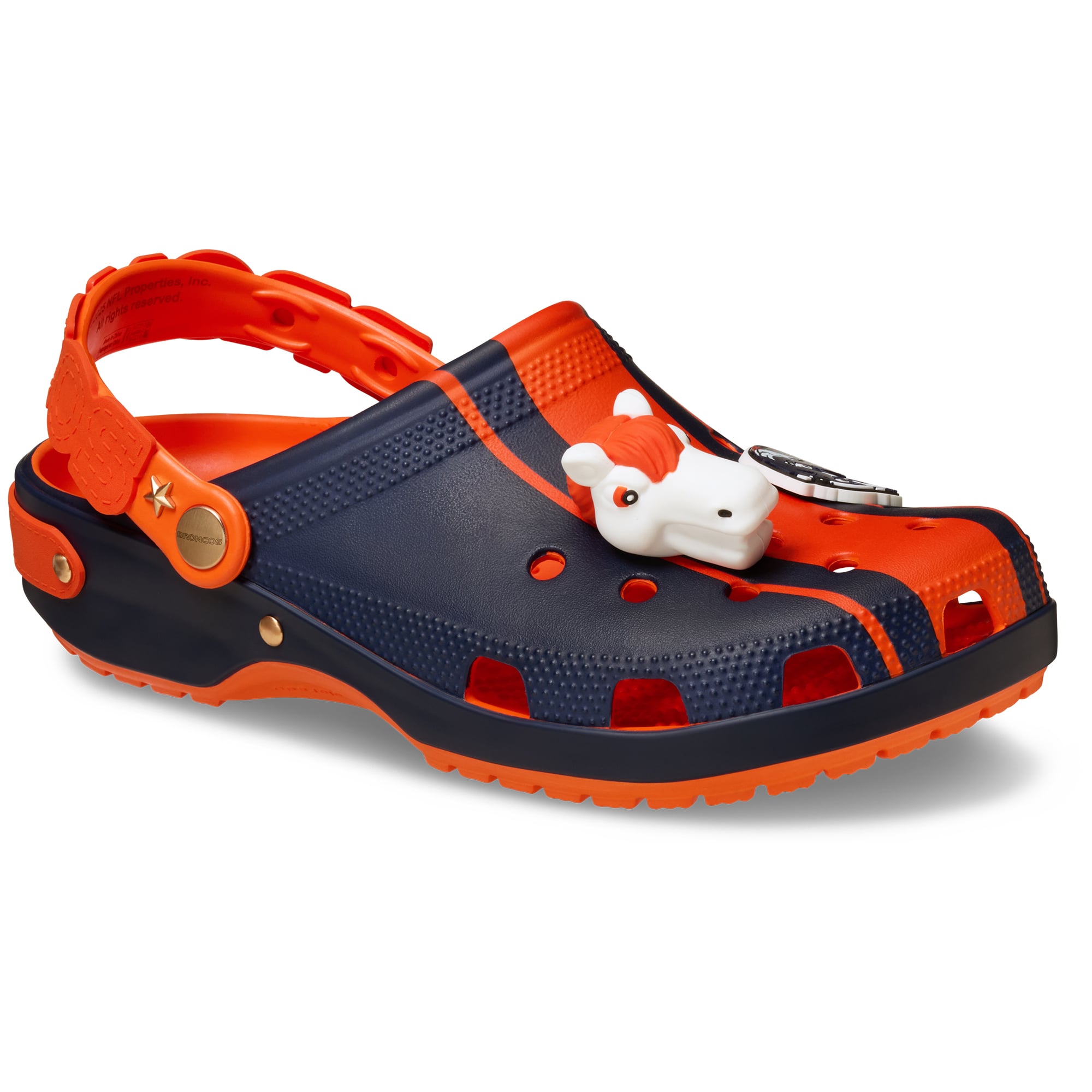 Unisex Crocs Denver Broncos Classic Clog