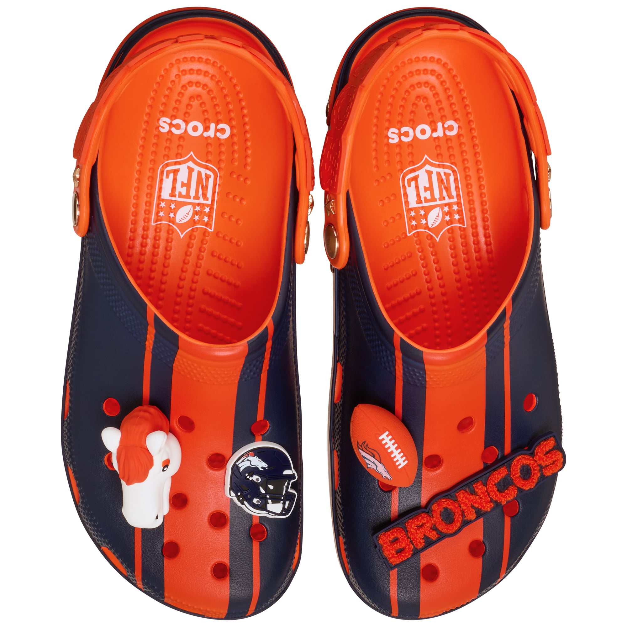 Unisex Crocs Denver Broncos Classic Clog