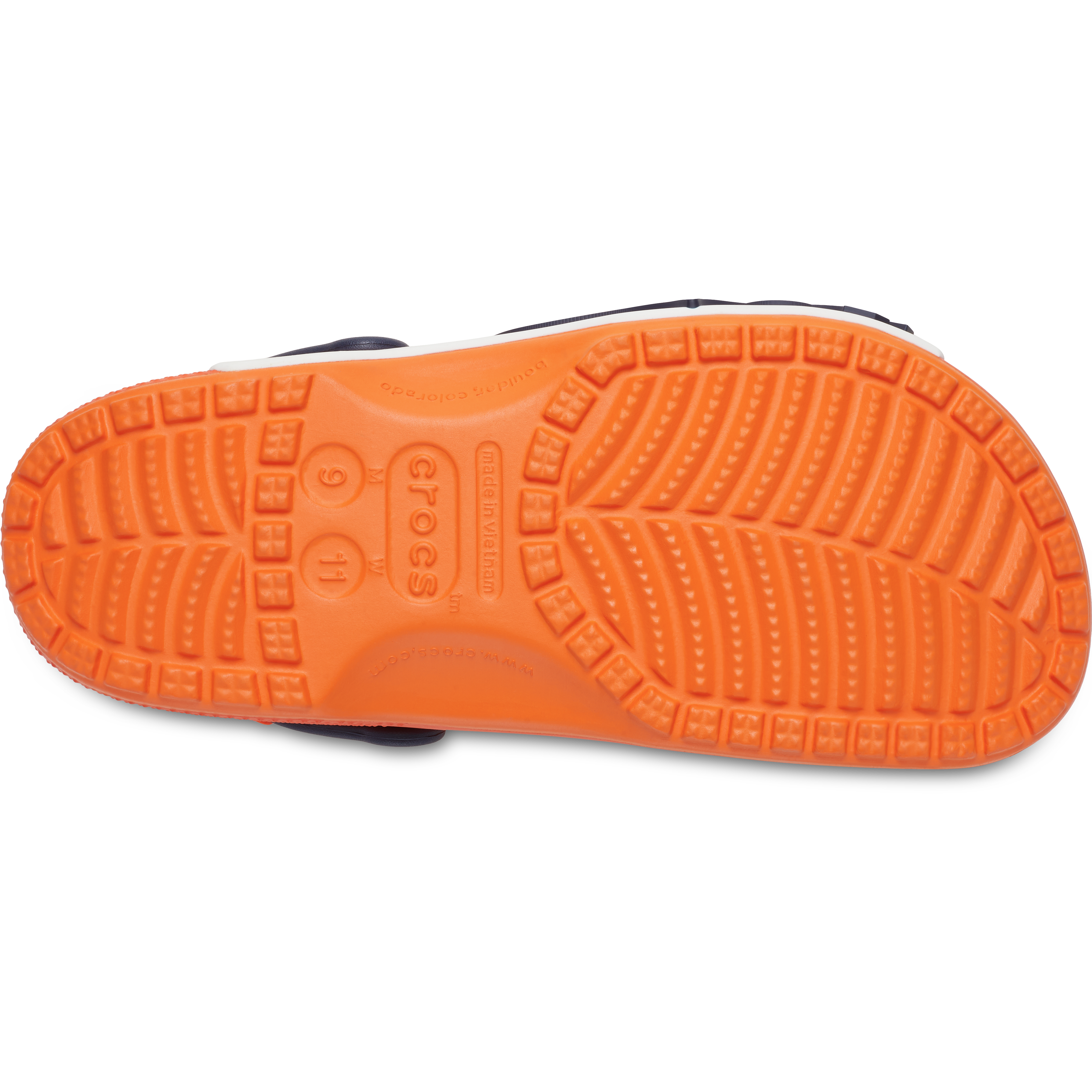 Unisex Crocs  Orange Denver Broncos Classic Clog