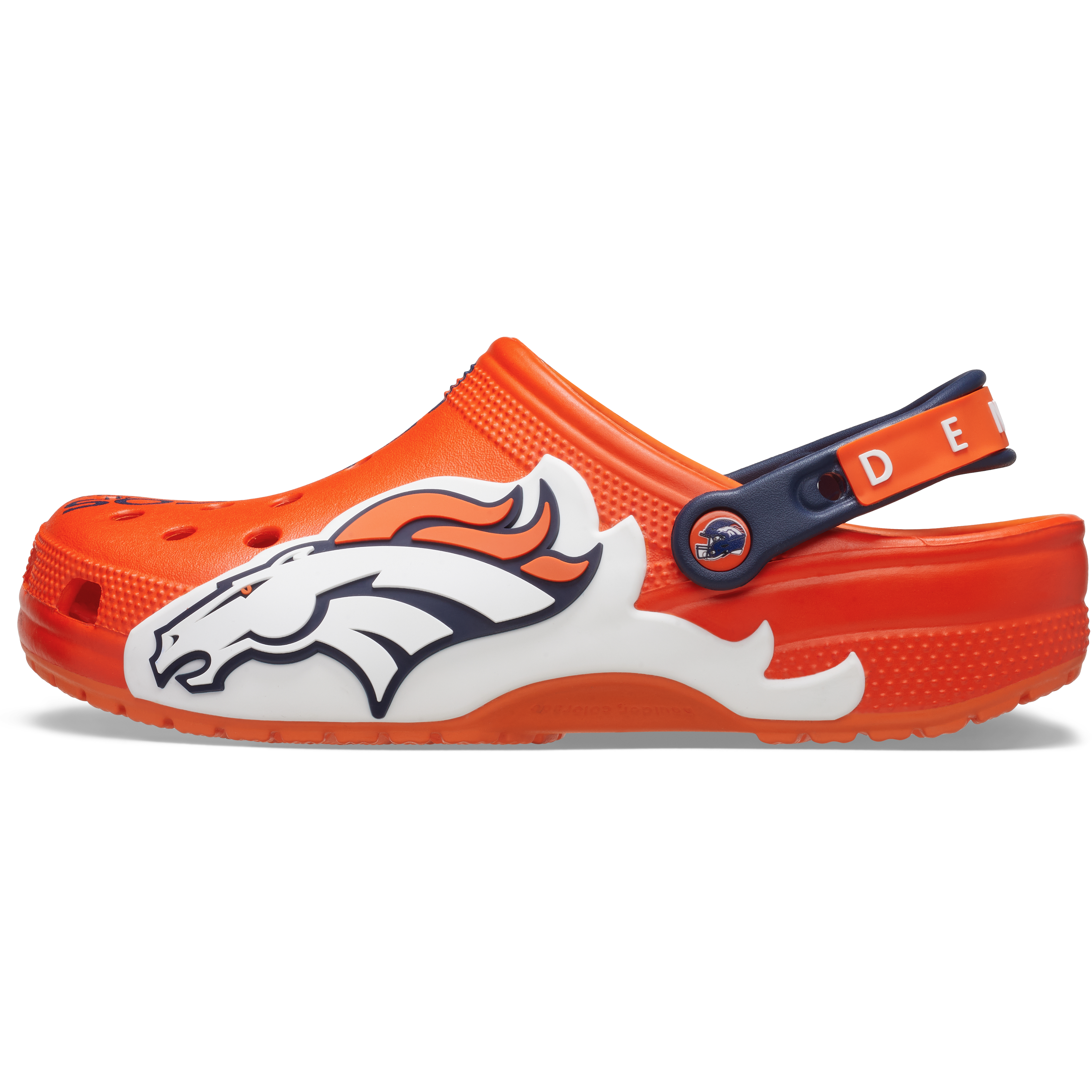 Unisex Crocs  Orange Denver Broncos Classic Clog