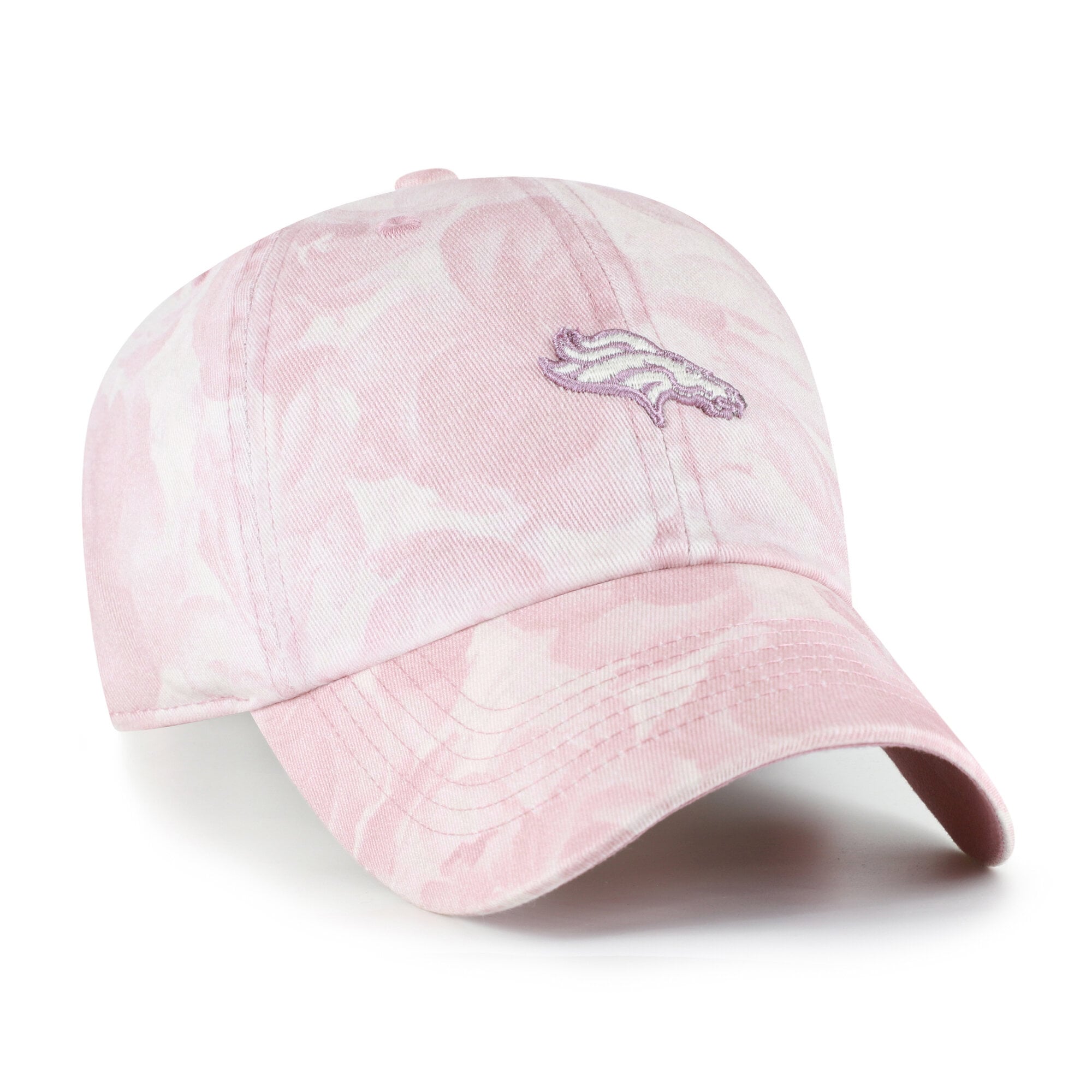 Women's '47 Pink Denver Broncos Gardenia Clean Up Adjustable Hat