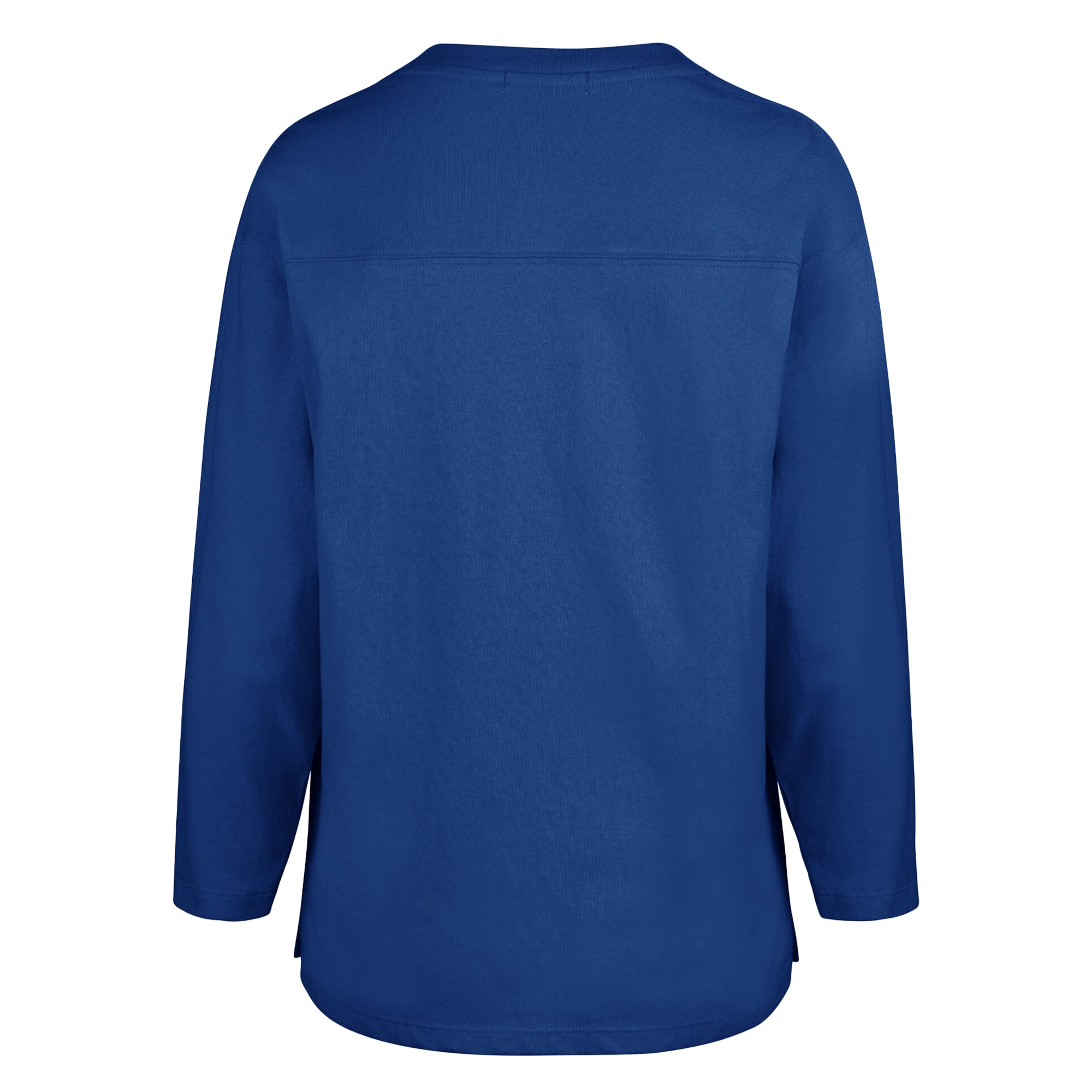 T-shirt à manches longues intemporel « Royal Denver Broncos Game Nod » pour femmes, numéro 47
