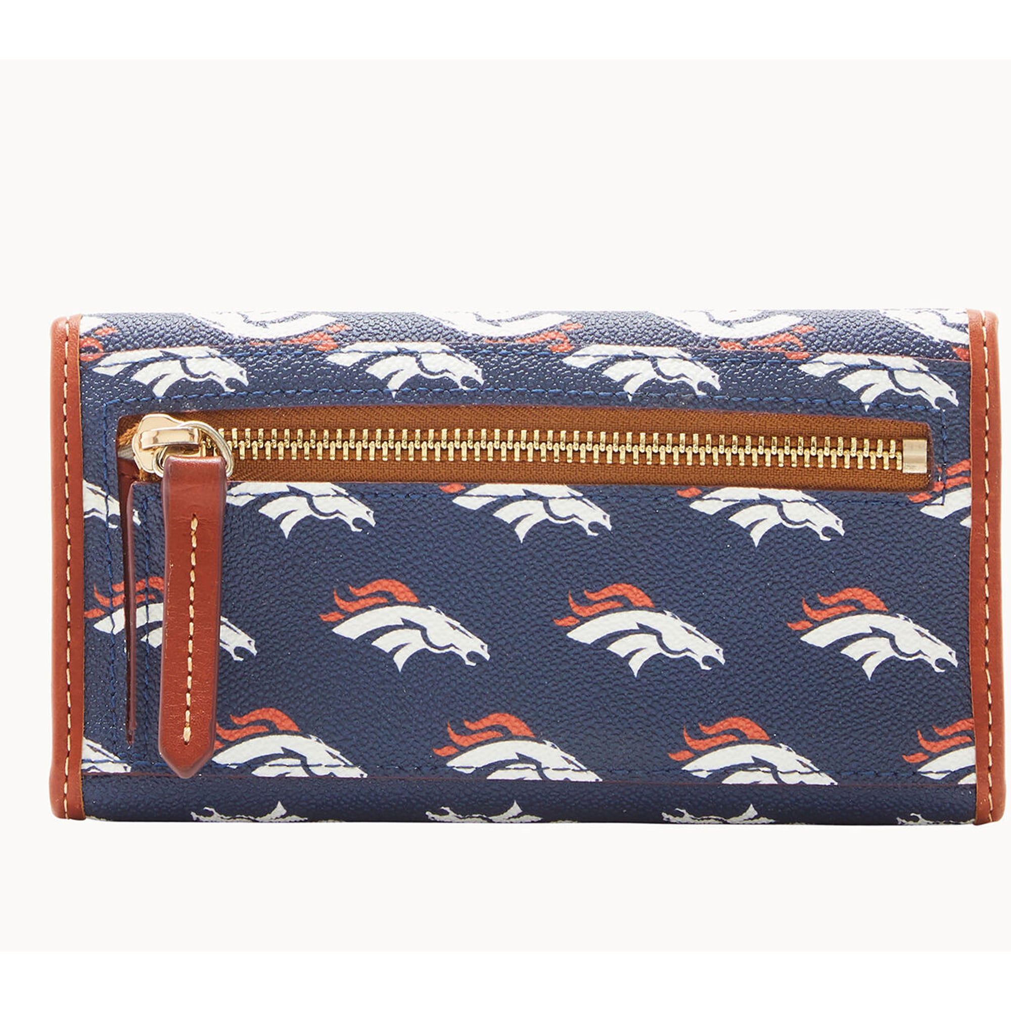 Pochette continentale Dooney & Bourke Denver Broncos Team Color pour femme