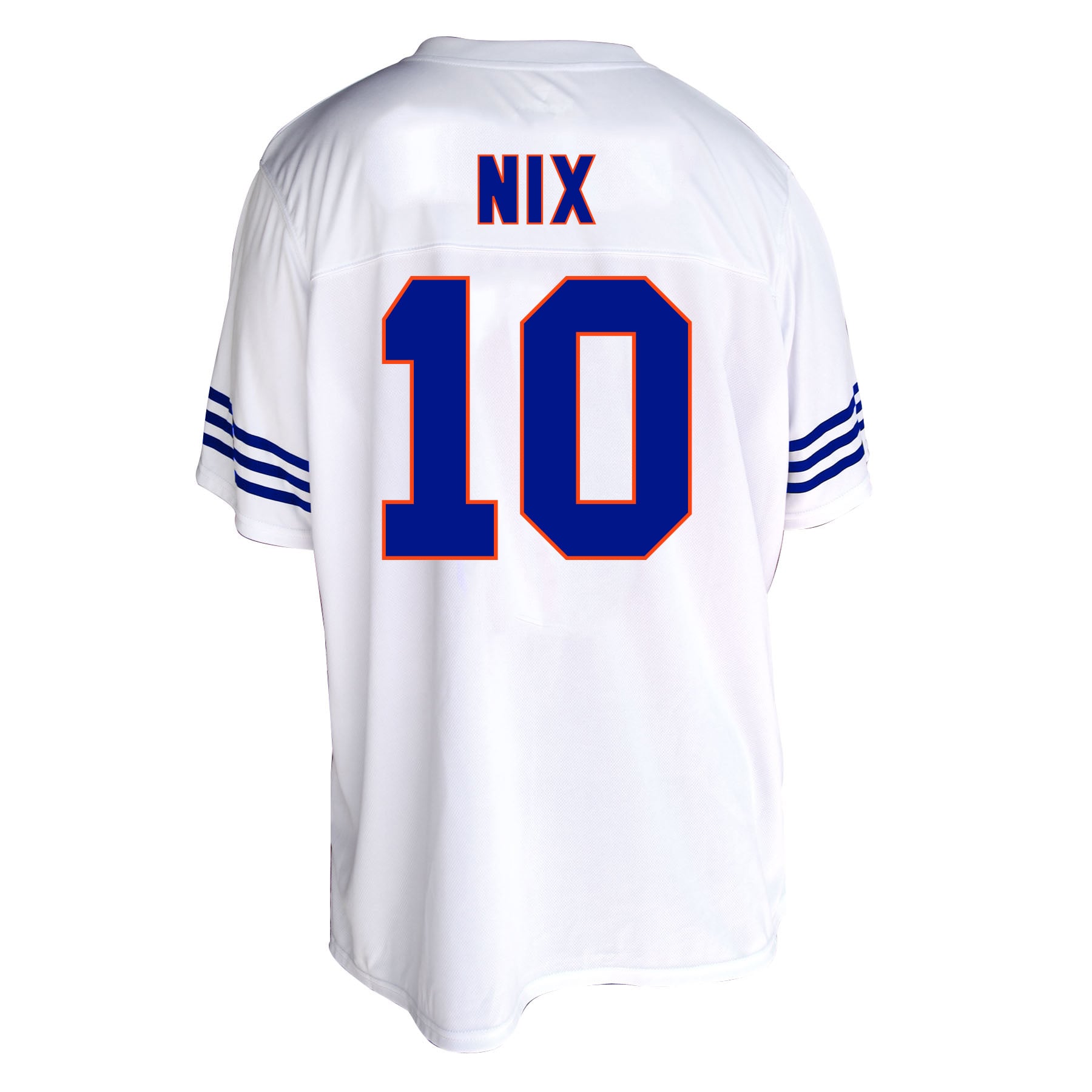 Women's Fanatics Bo Nix White Denver Broncos Plus Fashion Jersey