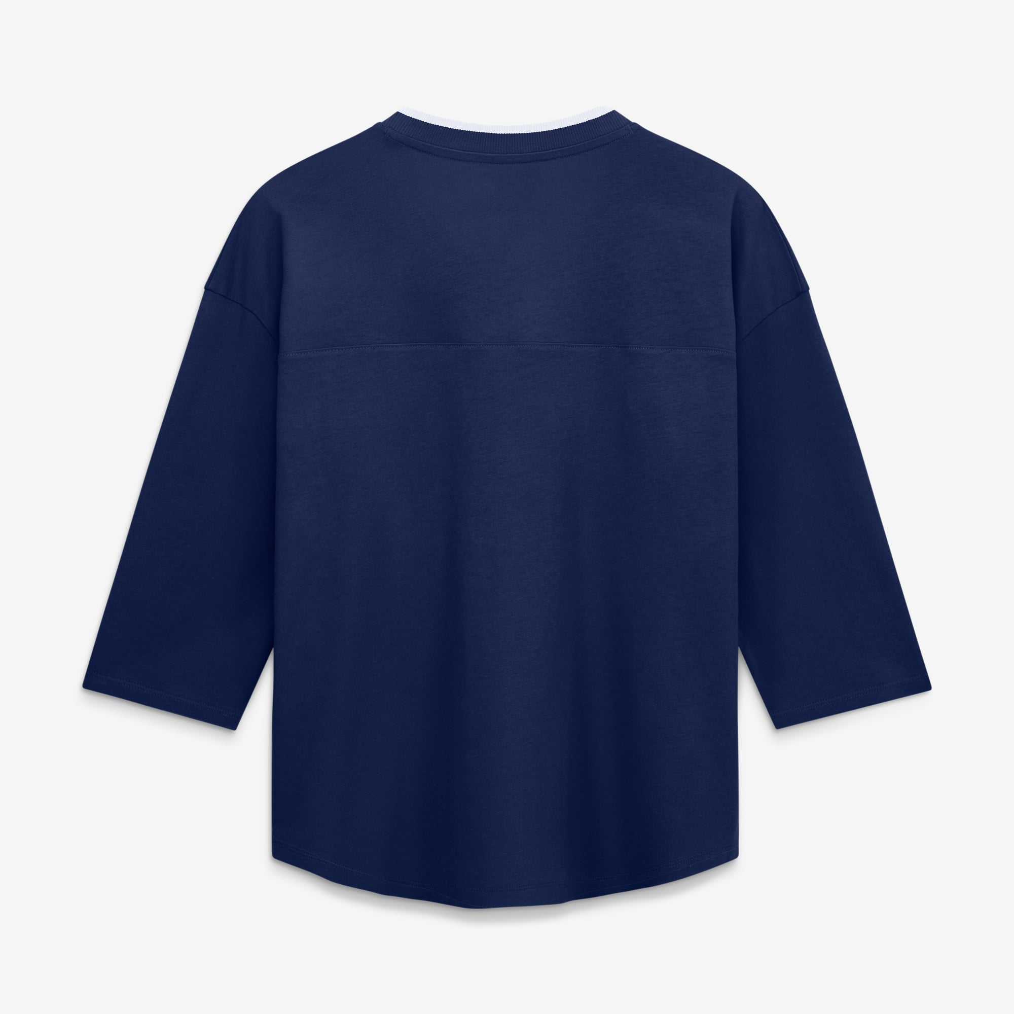 Women's Fanatics Navy Denver Broncos Plus Deceptive Juke 3/4-Sleeve V-Neck T-Shirt