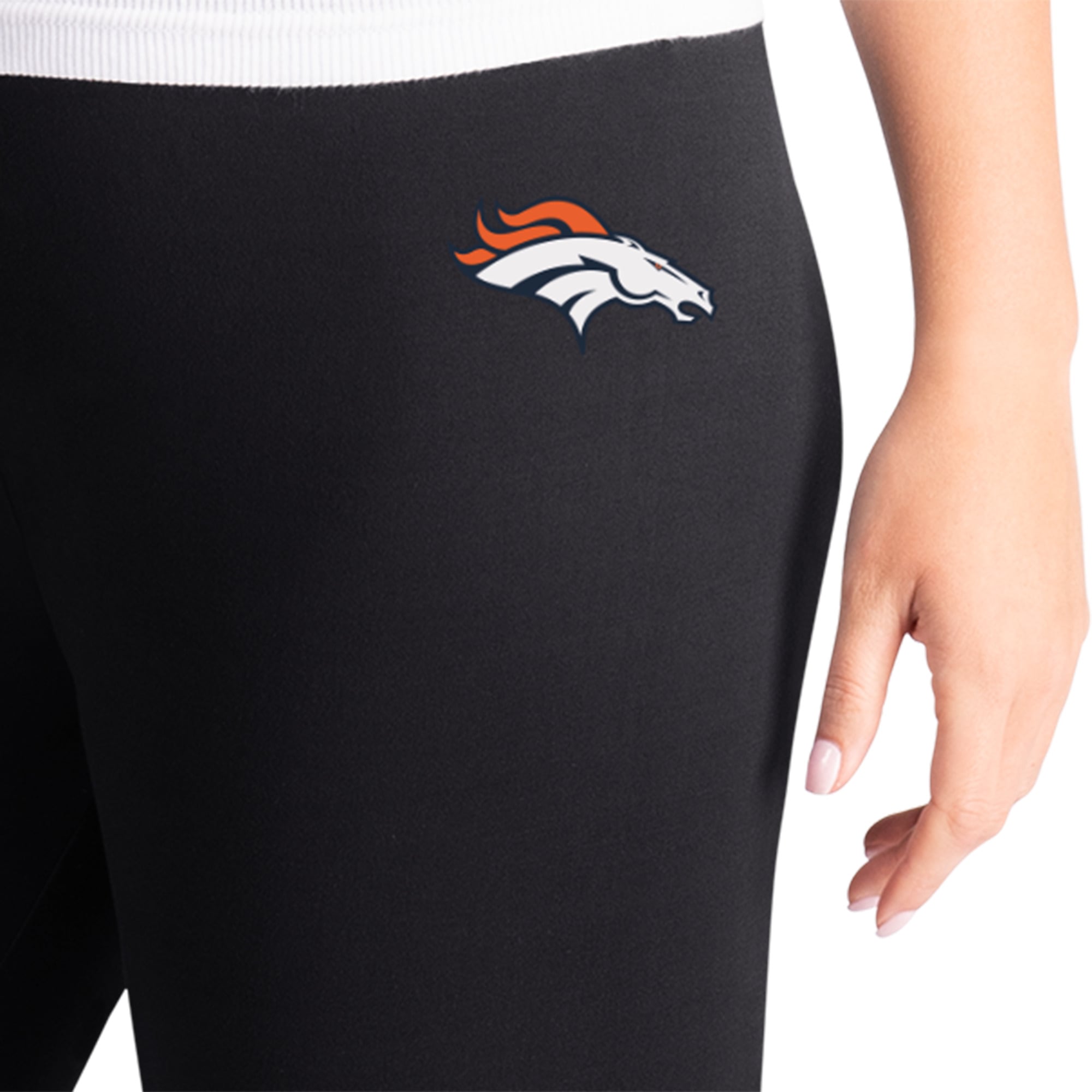 Women's G-III 4Her by Carl Banks Black Denver Broncos Pregame Leggings