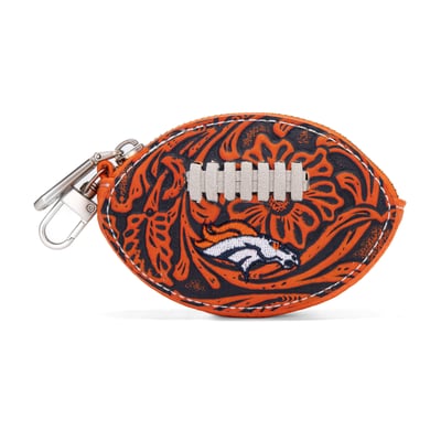 Denver Broncos Montana West Women's Football Bag Charm