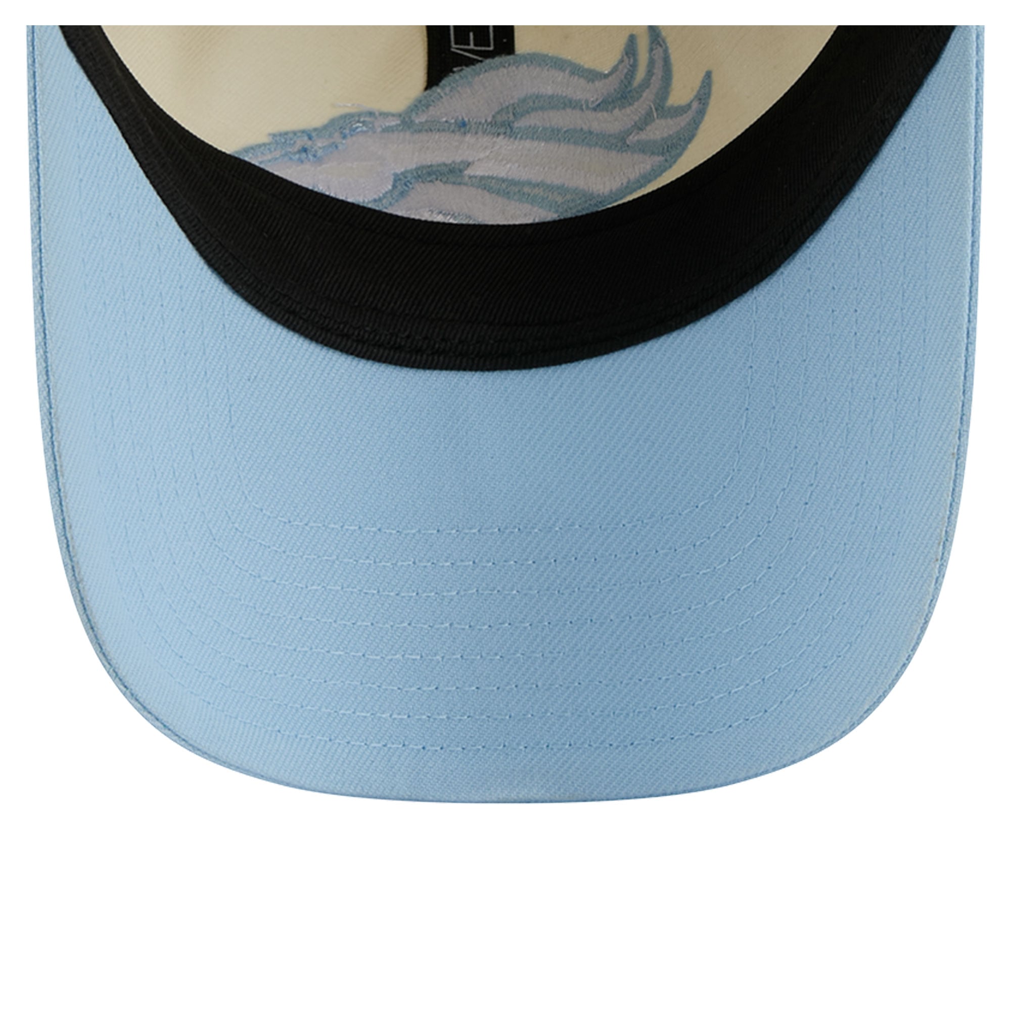 Women's New Era Cream/Coastal Blue Denver Broncos 9TWENTY Adjustable Hat