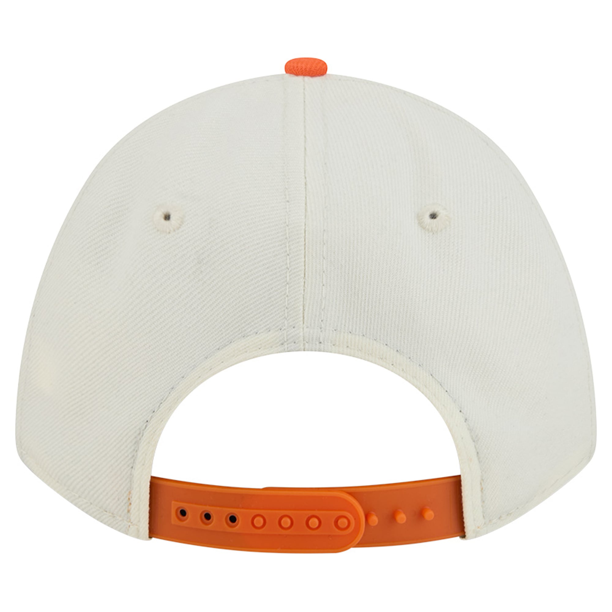 Women's New Era Cream/Orange Denver Broncos Tonal A-Frame 9FORTY Adjustable Hat