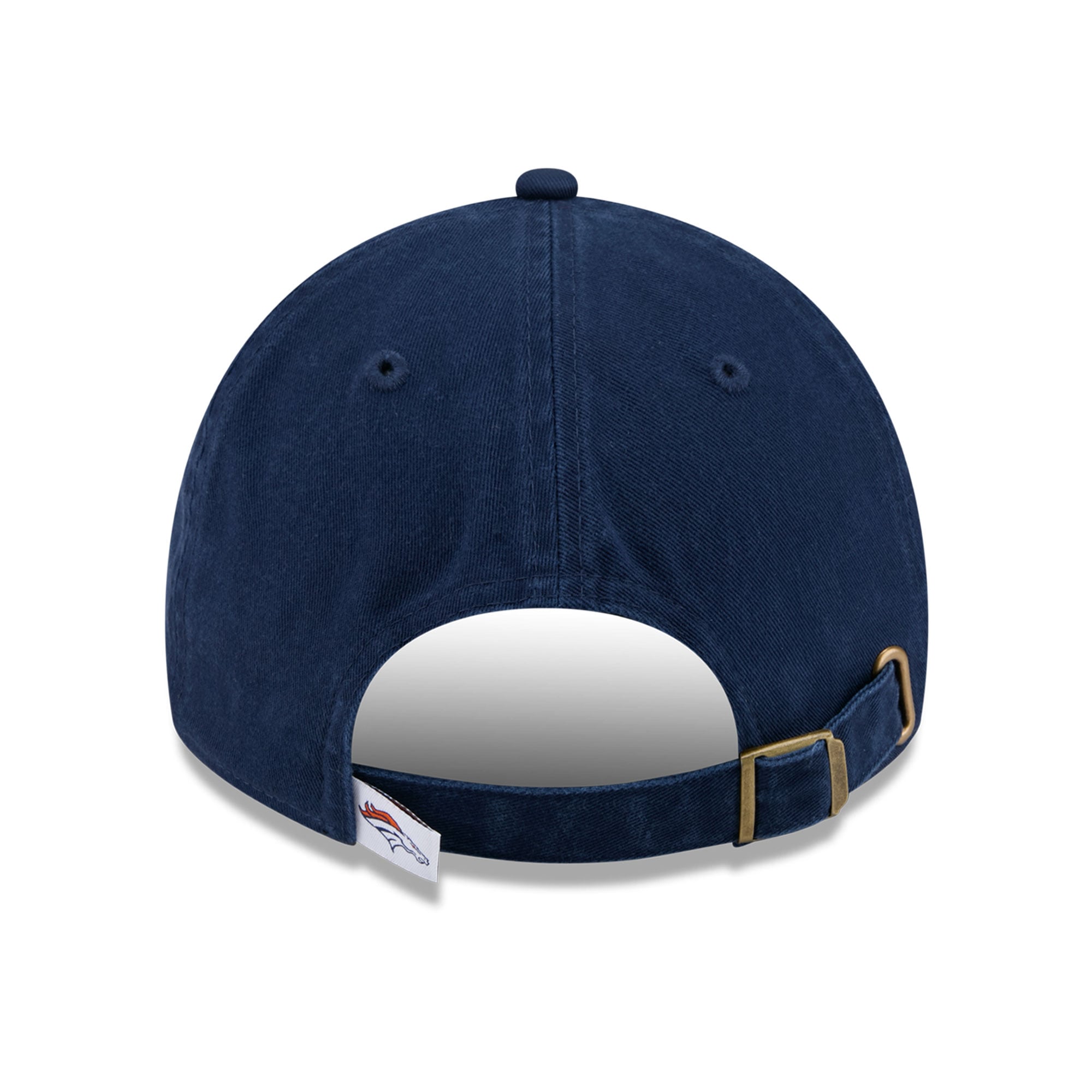 Casquette New Era bleu marine Denver Broncos pour femme, style rétro, classique et ajustable