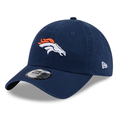 Denver Broncos New Era Women's Throwback Casual Classic Adjustable Hat - Navy