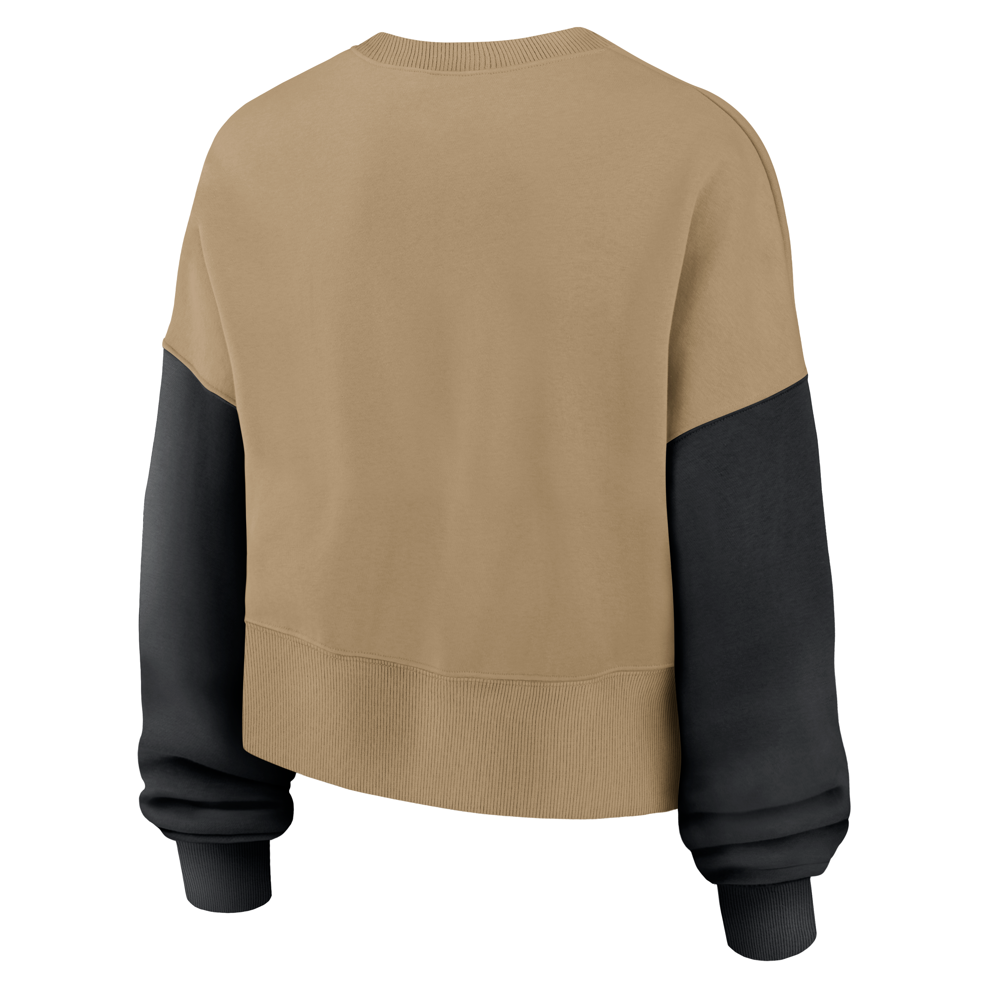 Sweat-shirt polaire Nike Denver Broncos oversize beige pour femme