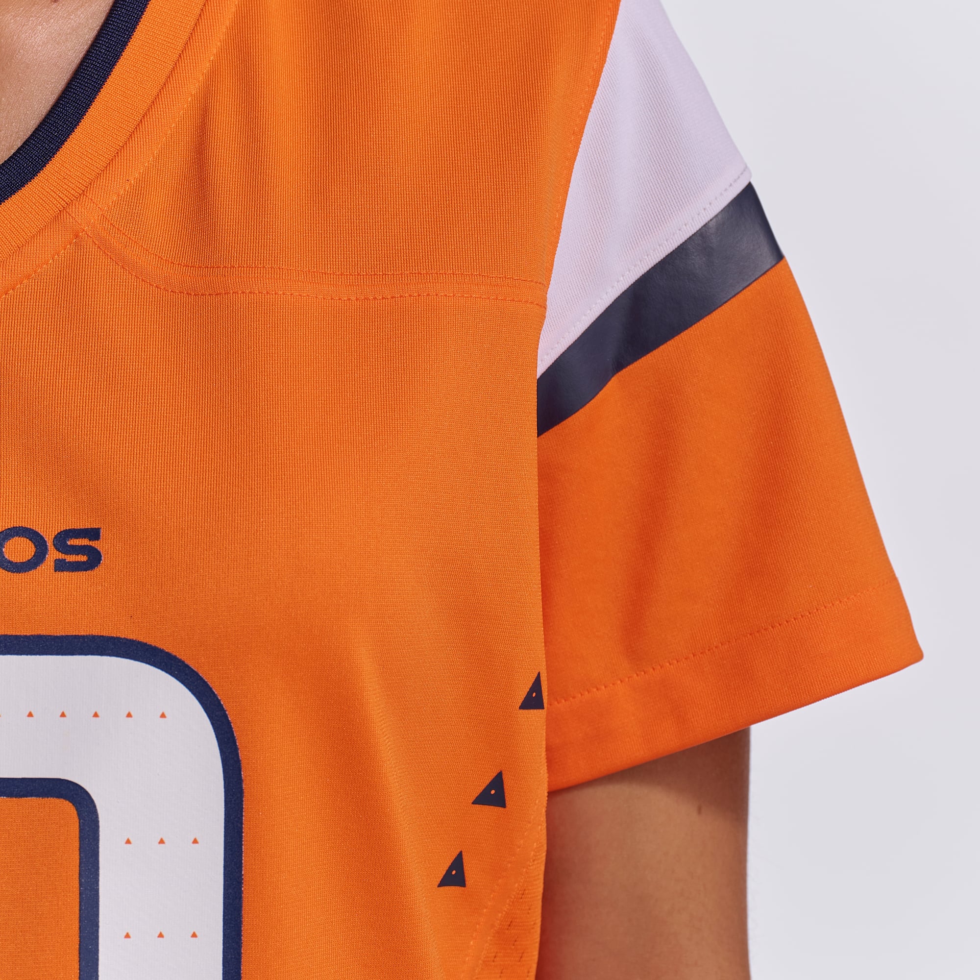 Maillot de match Nike Bo Nix Denver Broncos pour femme, orange