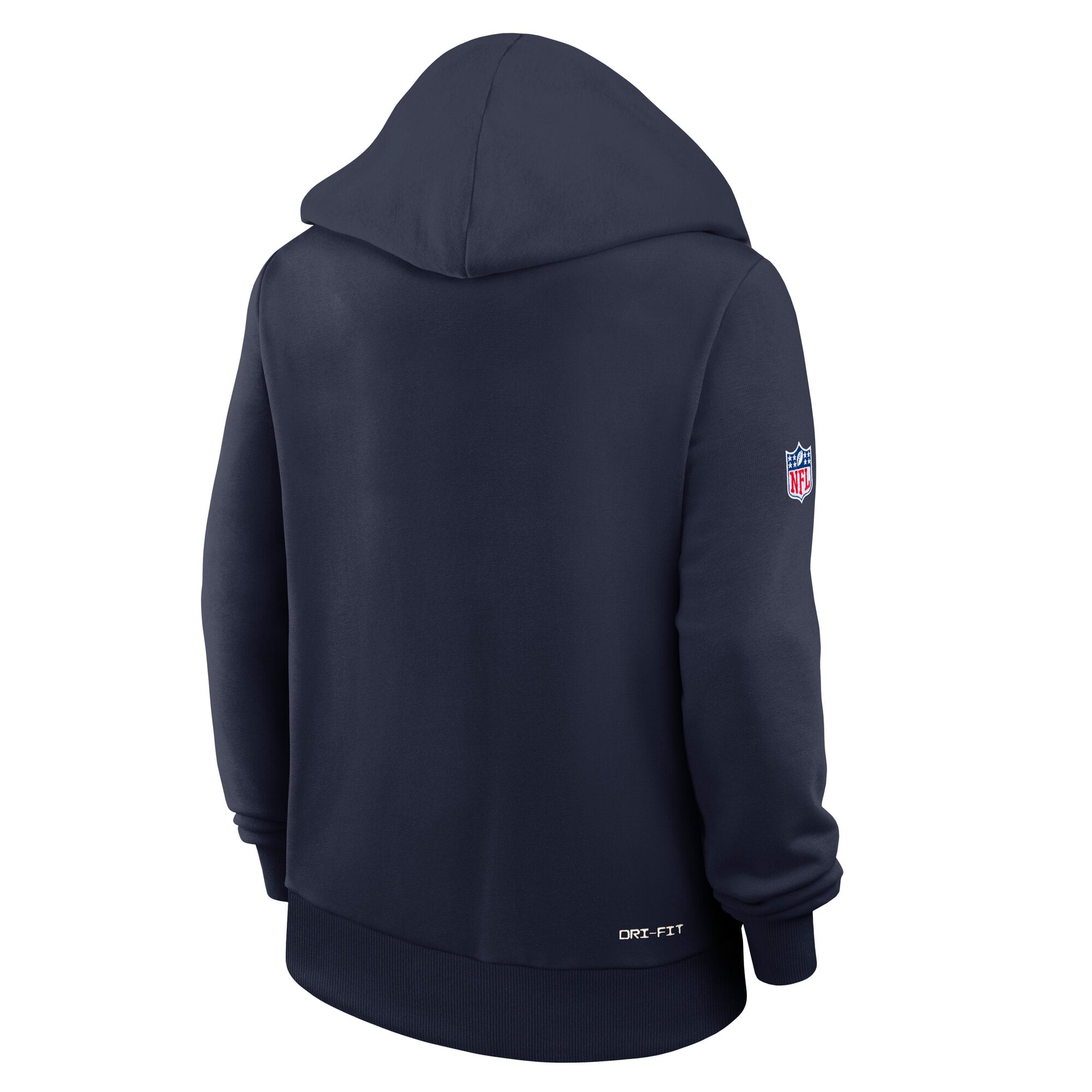 Sweat à capuche Nike Dri-FIT bleu marine Denver Broncos pour femme