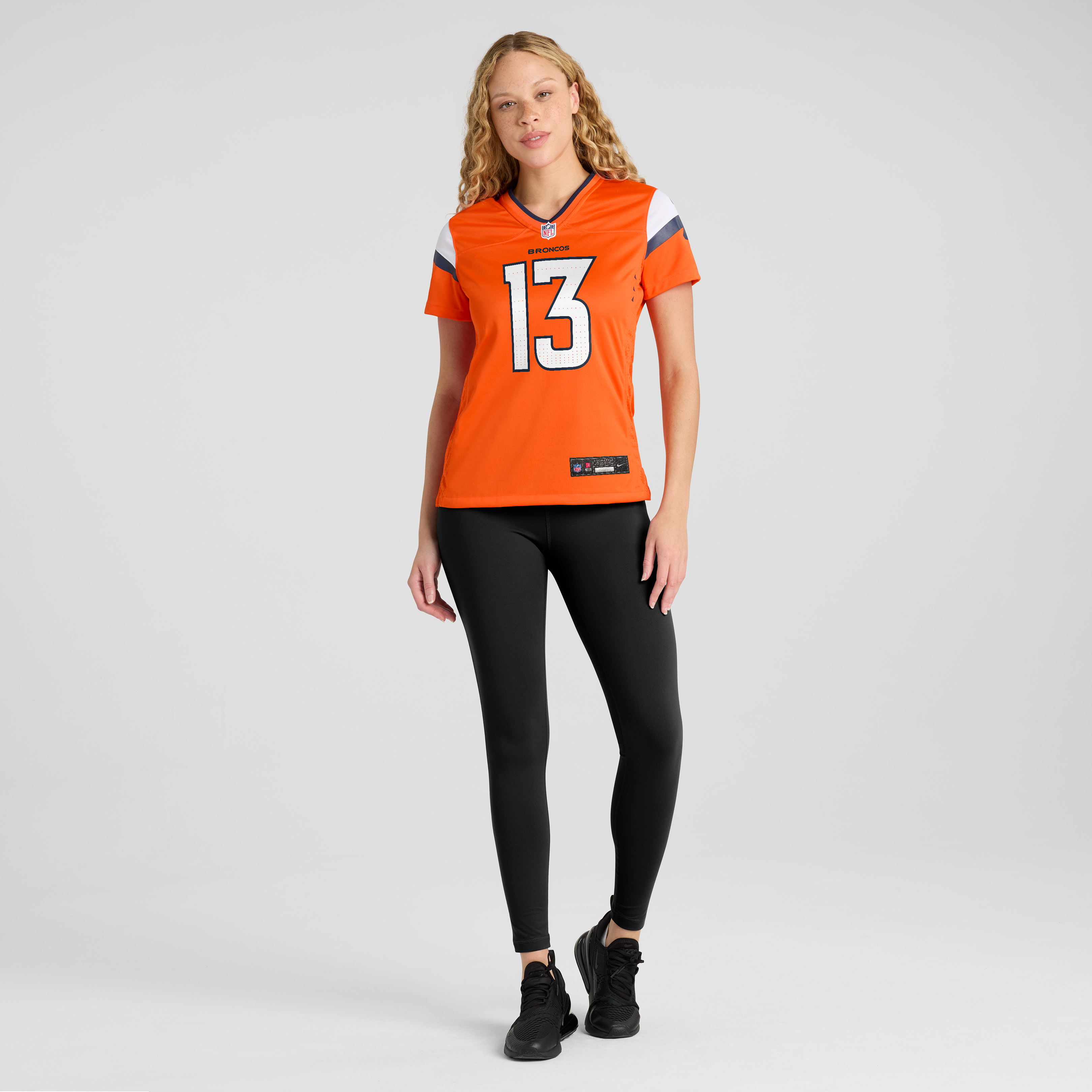 Maillot de match Nike Pat Bryant orange Denver Broncos pour femmes