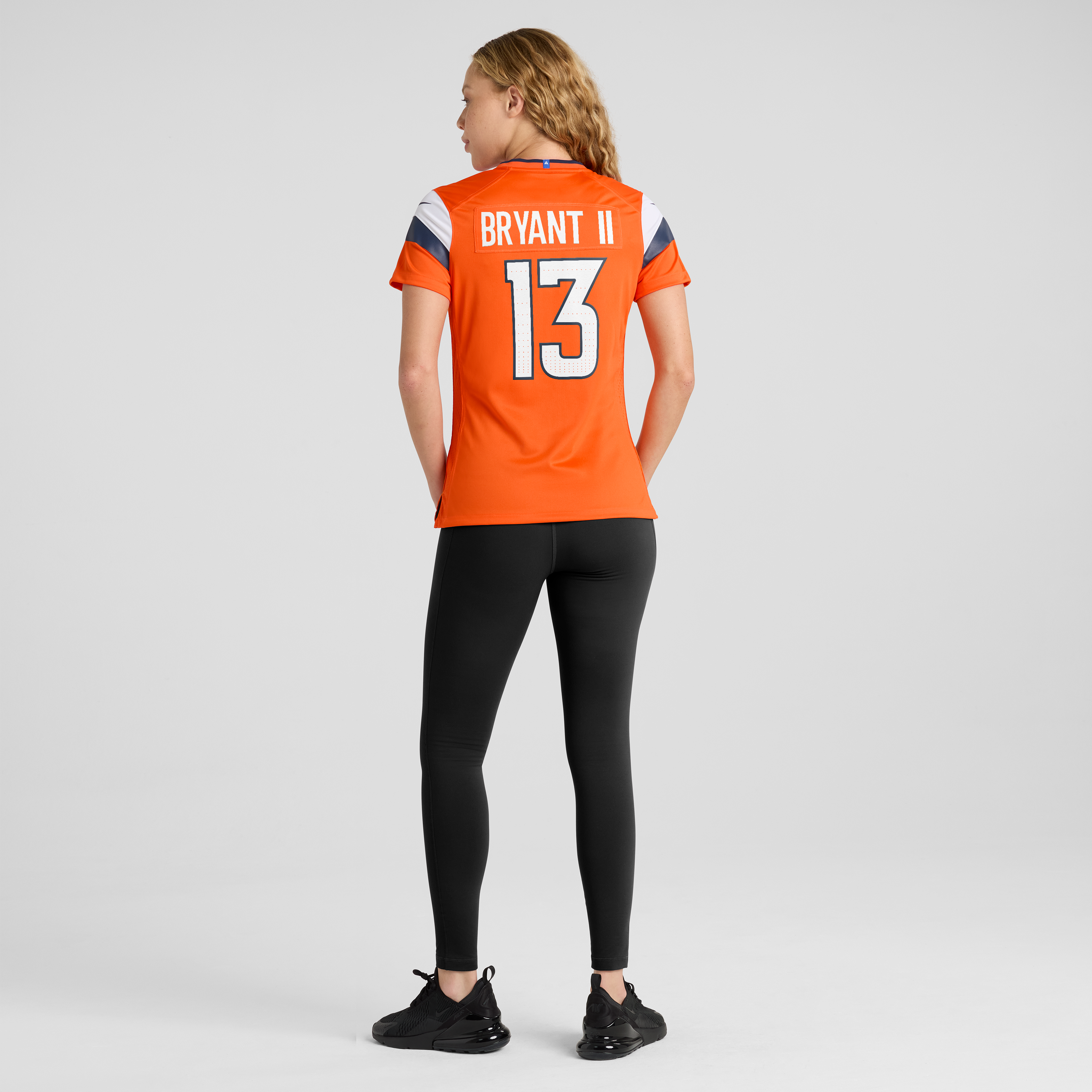 Maillot de match Nike Pat Bryant orange Denver Broncos pour femmes