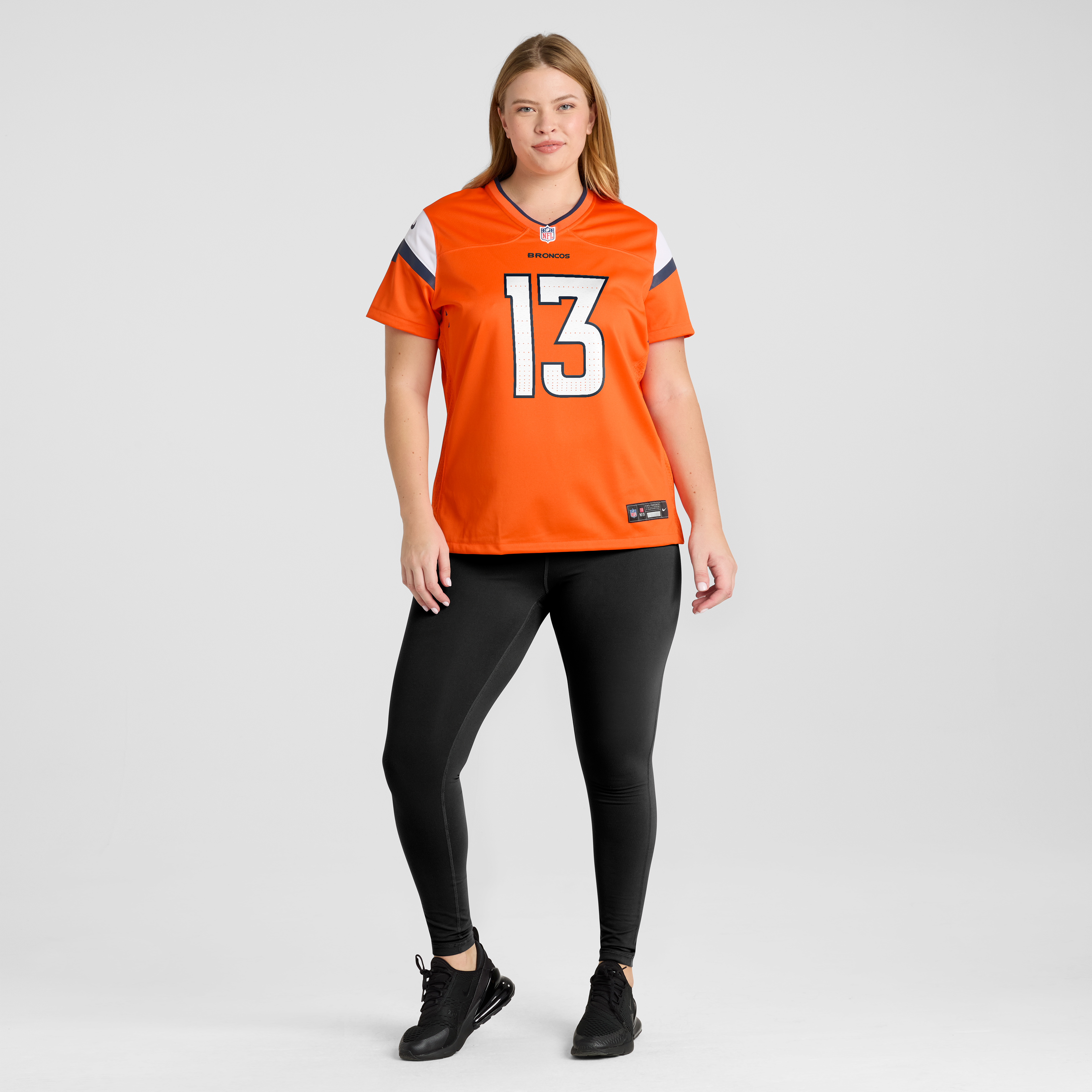 Maillot de match Nike Pat Bryant orange Denver Broncos pour femmes