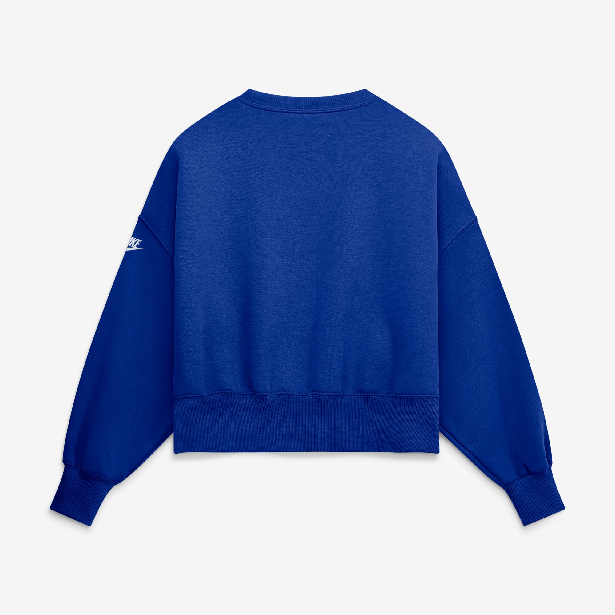 Sweat-shirt oversize en polaire Phoenix pour femme, bleu royal, Denver Broncos de Nike
