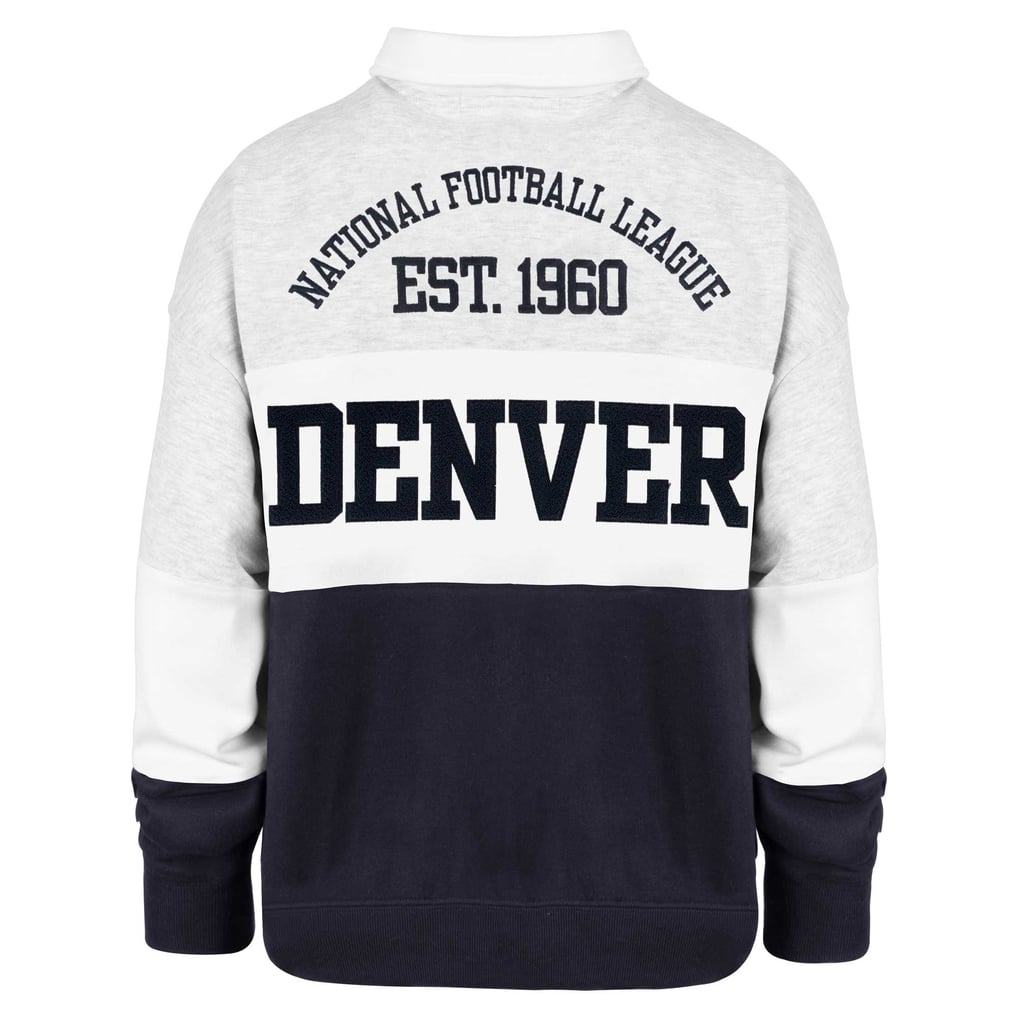 Denver Broncos Stoney Clover Lane x '47 Women's Cursive Paneled Rugby ...