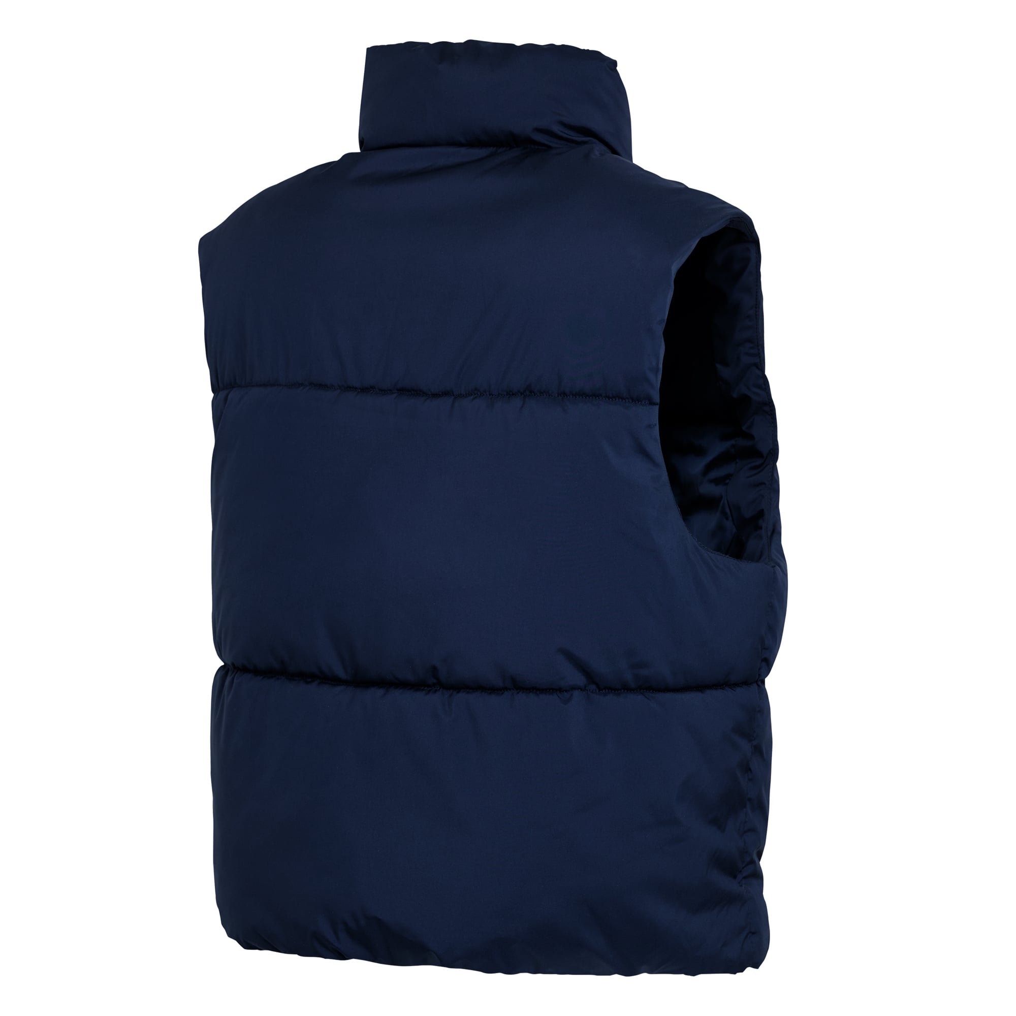 Gilet matelassé court zippé bleu marine Denver Broncos de la marque WEAR by Erin Andrews